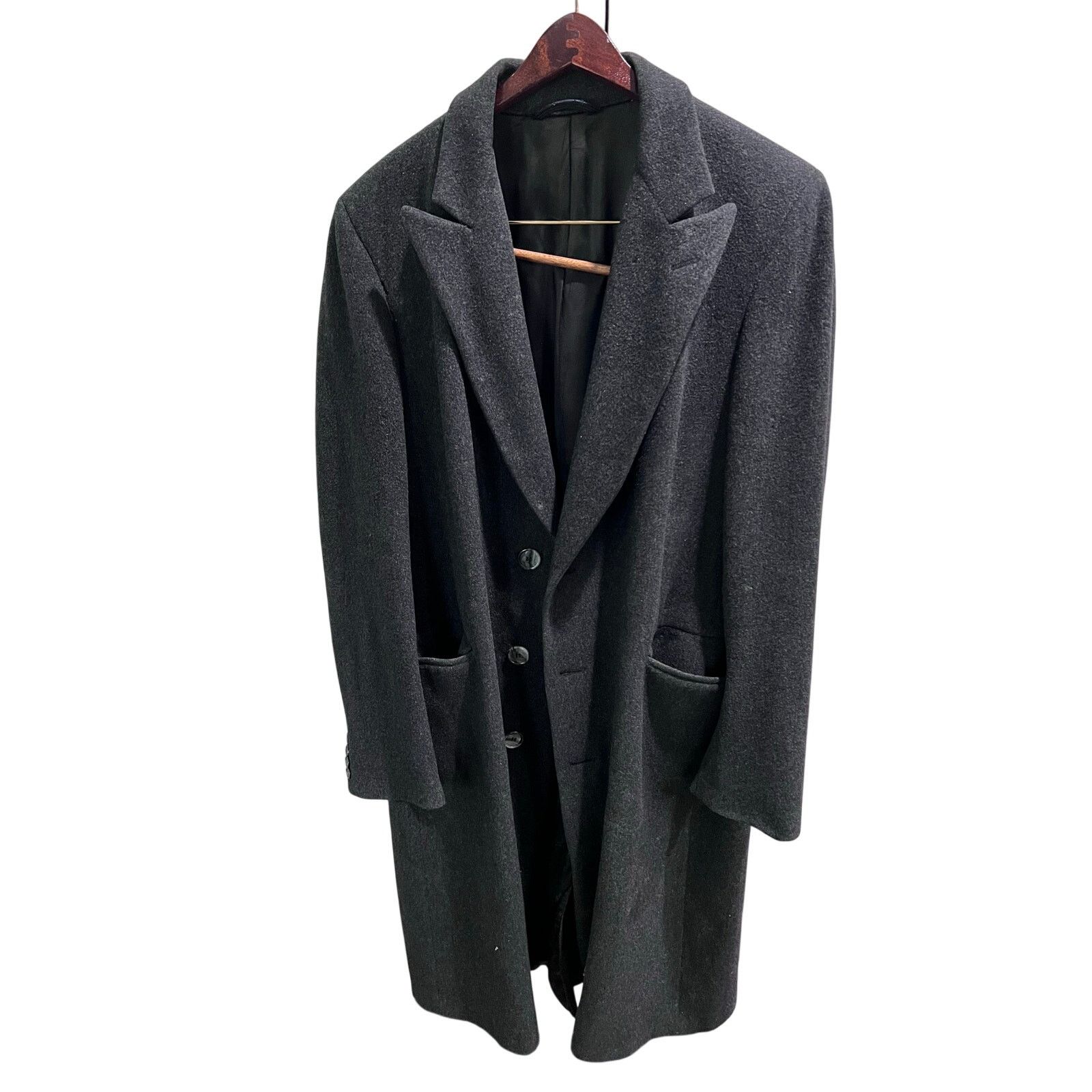Christian Dior Monsieur Vintage Christian Dior Men’s Overcoat 44L Pure Virgin Wool Size US L / EU 52-54 / 3 - 4 Thumbnail
