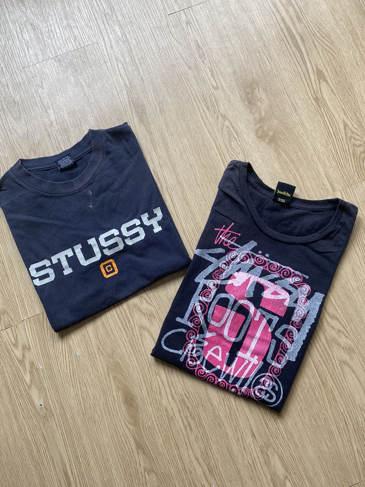 Stussy × Vintage Bundle Lot 2 Pcs Stussy Small Size Size US S / EU 44-46 / 1 - 1 Thumbnail