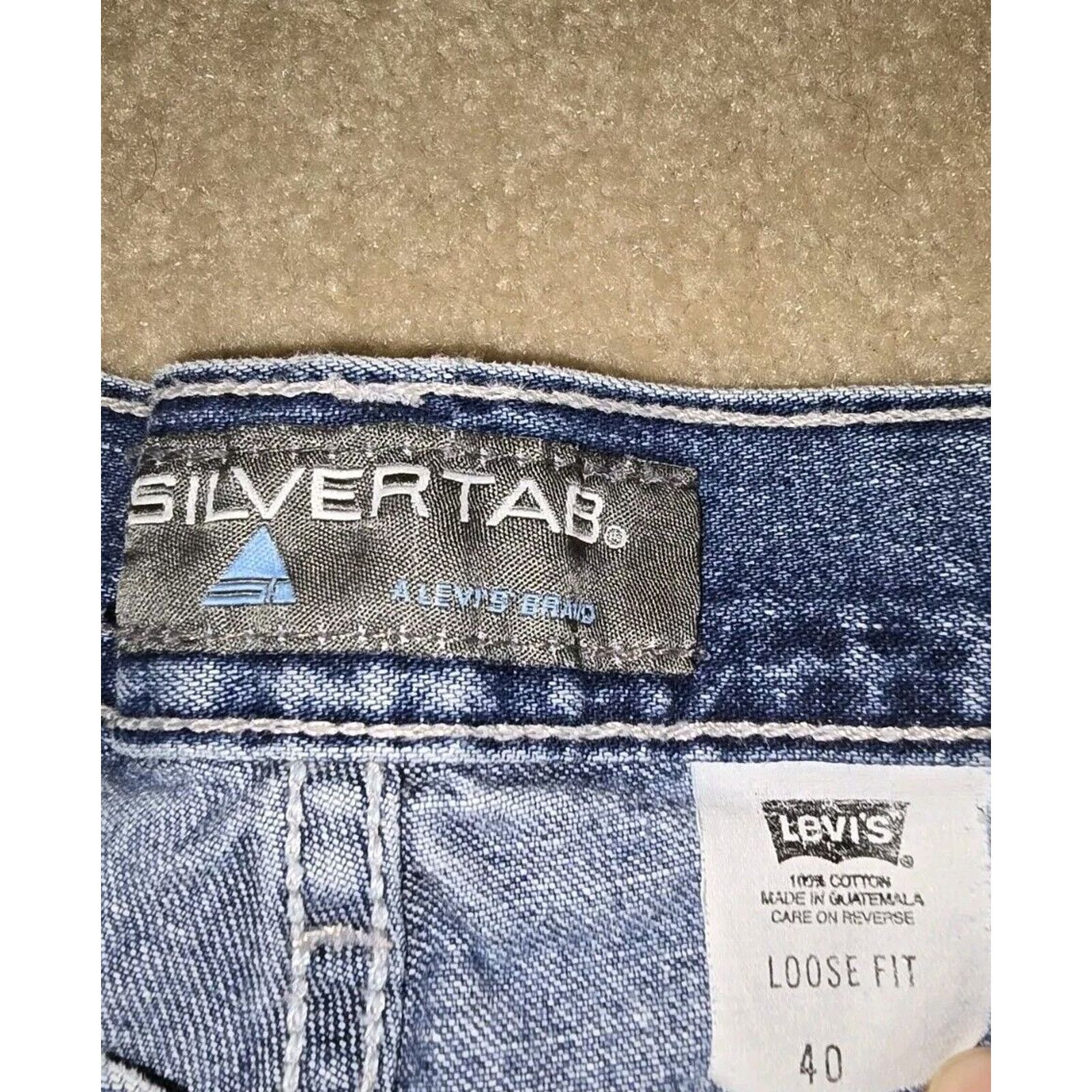 Levi's Vintage Levis Silver Tab Mens Denim Shorts Size 40 Size US 40 / EU 56 - 4 Thumbnail