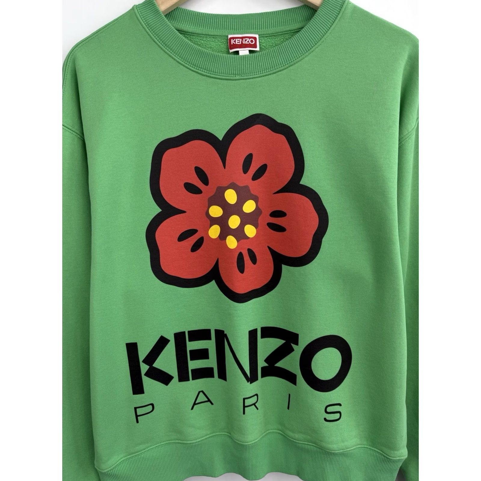 Kenzo Kenzo Paris Sweatshirt L Green Retro Y2K Boke Flower Mens Size US L / EU 52-54 / 3 - 4 Thumbnail