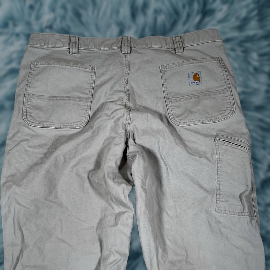 Carhartt Carhartt Carpenter Relaxed Fit Pants Men 42x32 Beige WeaR 102291 232 Size US 42 / EU 58 - 1 Thumbnail