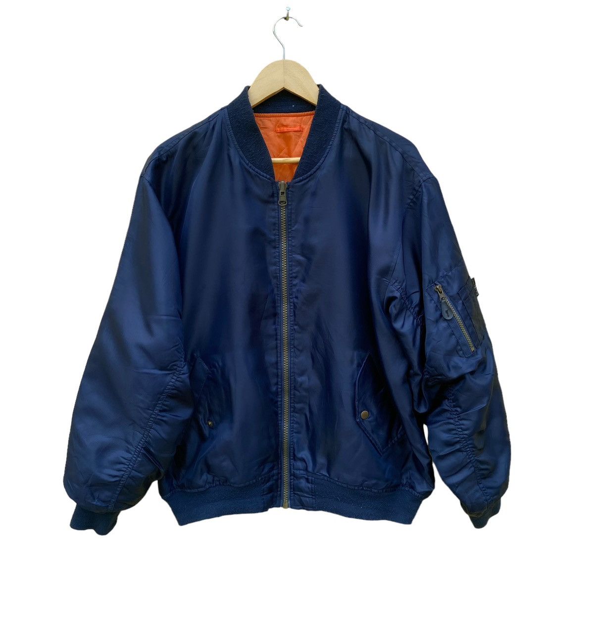 Vintage MA-1 flight bomber jacket