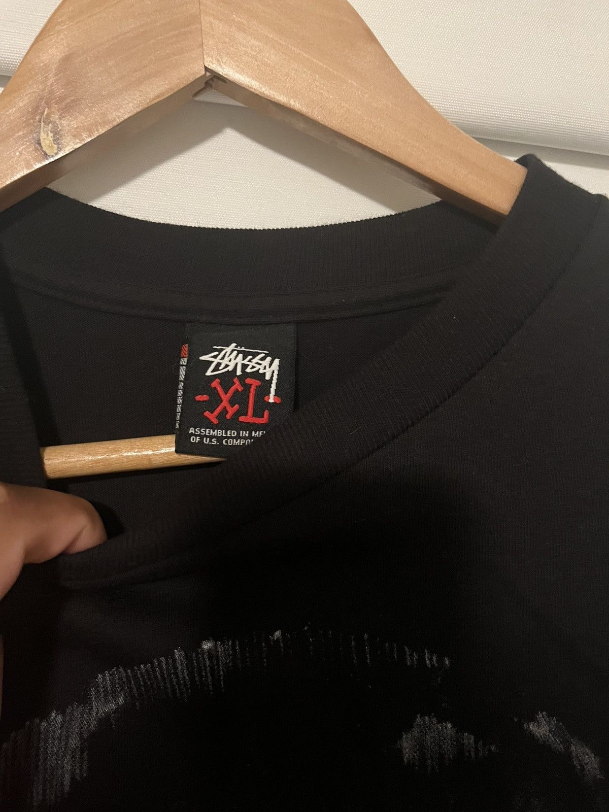 Stussy RARE Stussy Skull T-Shirt Size US XL / EU 56 / 4 - 2 Thumbnail