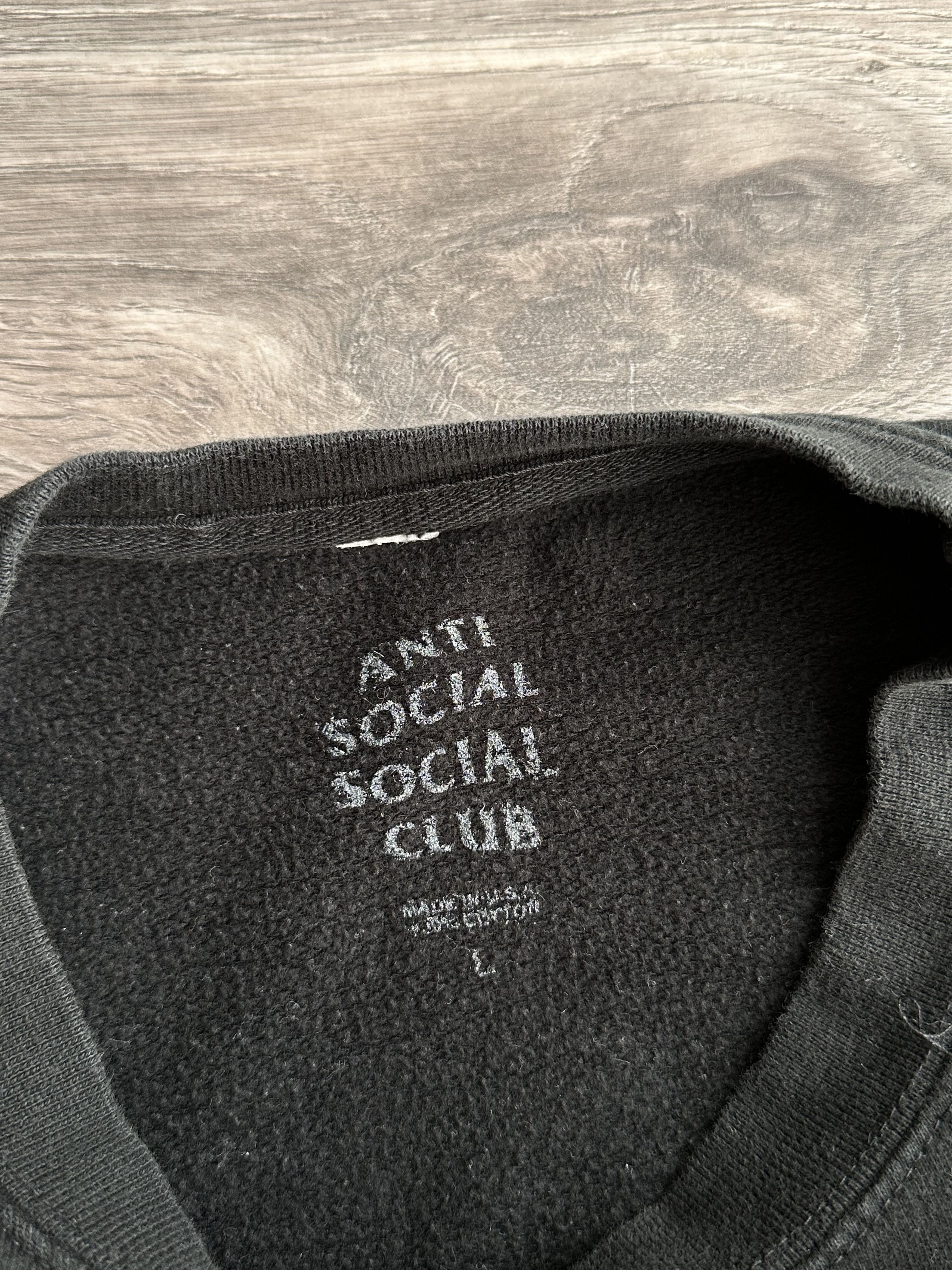 Anti Social Social Club Anti Social Social Club Sweatshirt Size US L / EU 52-54 / 3 - 7 Thumbnail