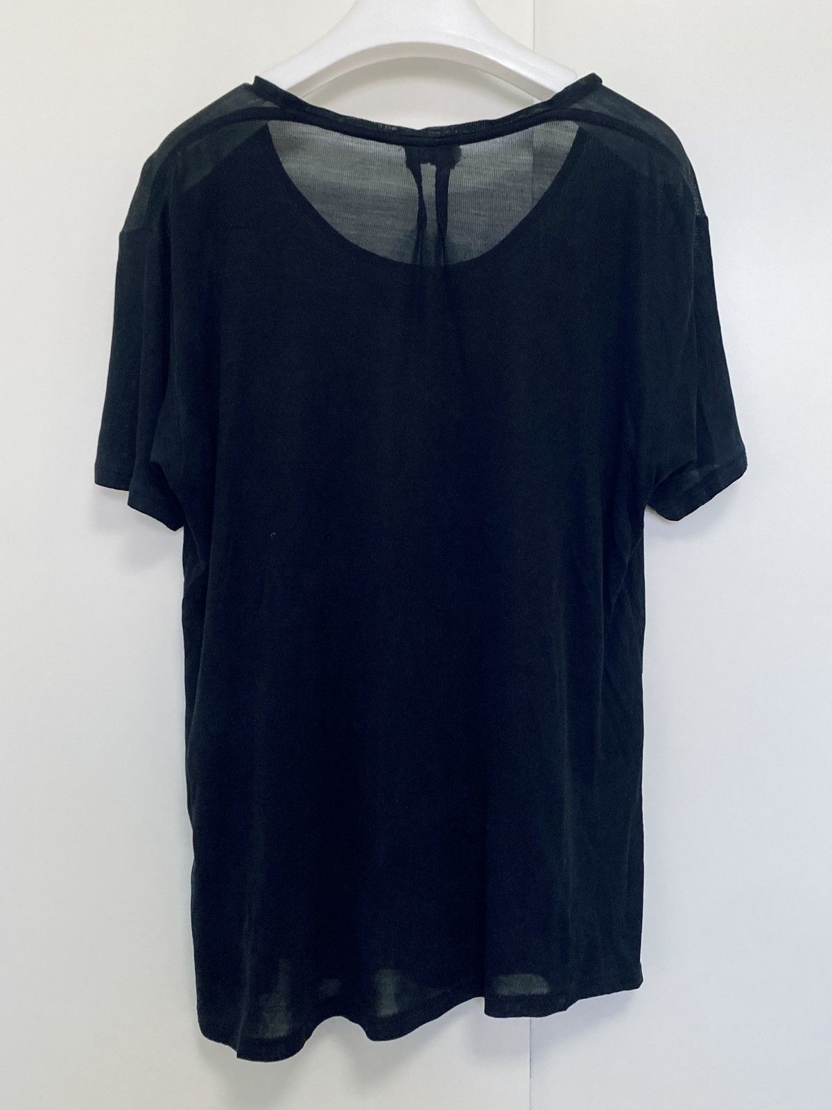 Saint Laurent Paris Saint Laurent Paris by Hedi Slimane 16SS Runway Silk Tee Size XL / US 12-14 / IT 48-50 - 2 Thumbnail