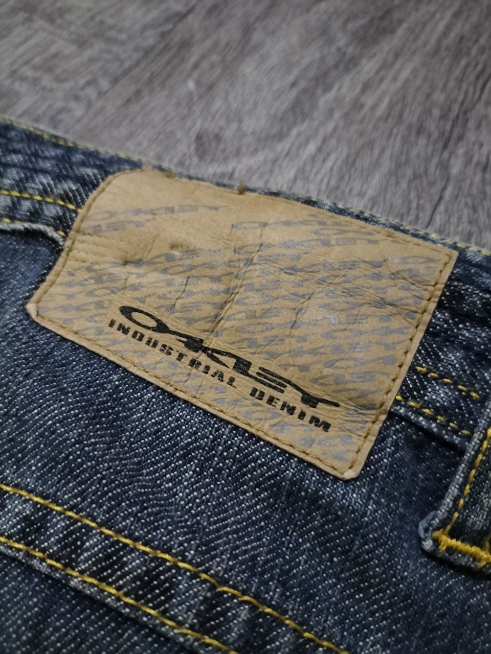 Oakley Oakley Industrial Denim mud wash distressed style jeans goa Size US 37 - 8 Thumbnail