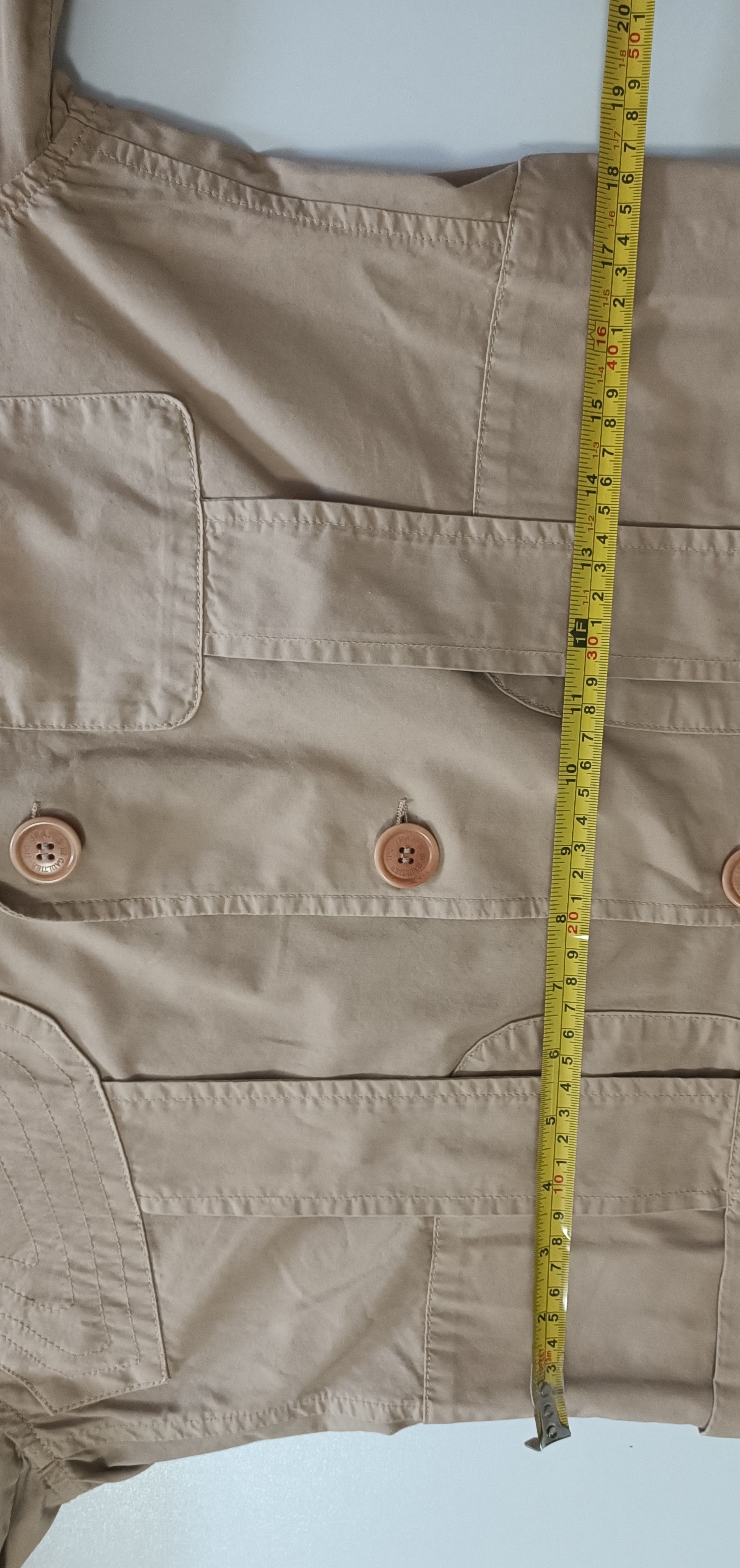 Jean Paul Gaultier SS2003 - Parachute light beige jacket Size US M / EU 48-50 / 2 - 24 Thumbnail