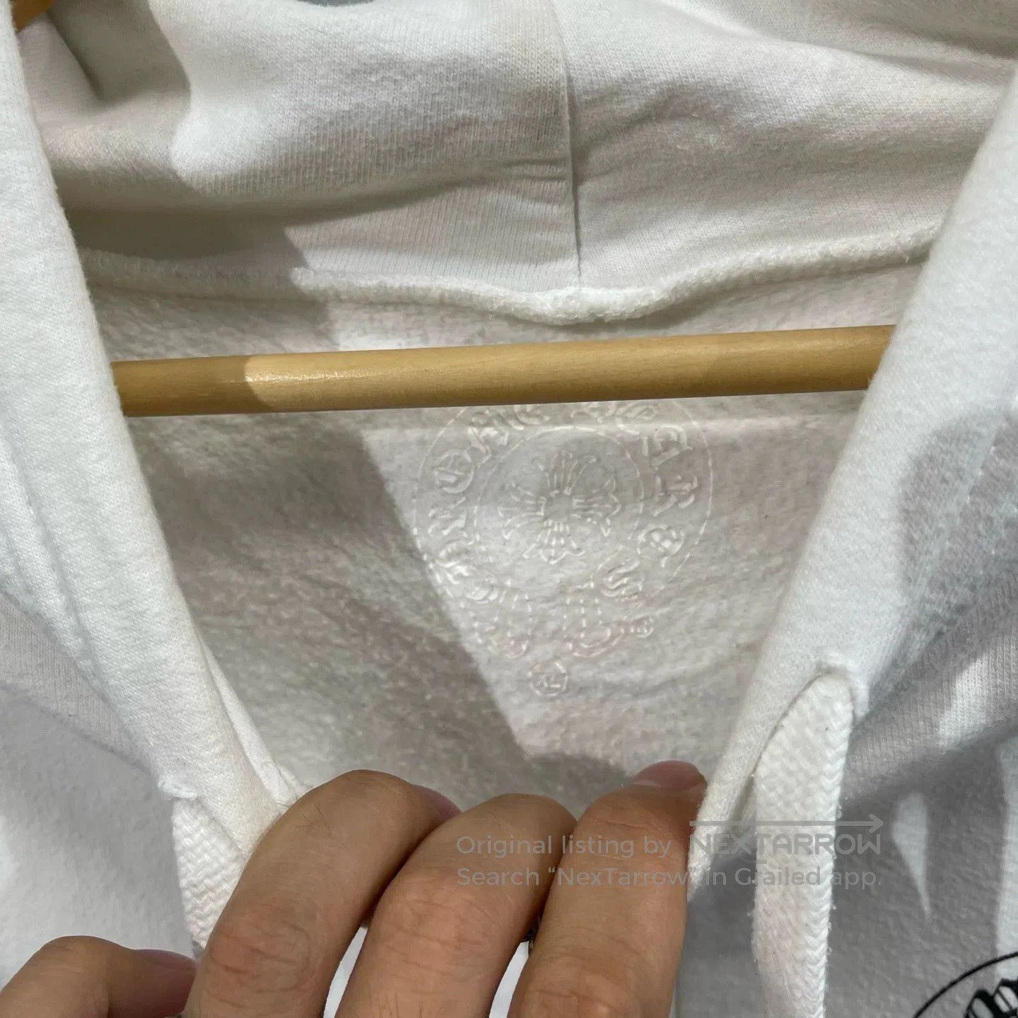 Chrome Hearts White Zip. Size US XL / EU 56 / 4 - 3 Thumbnail