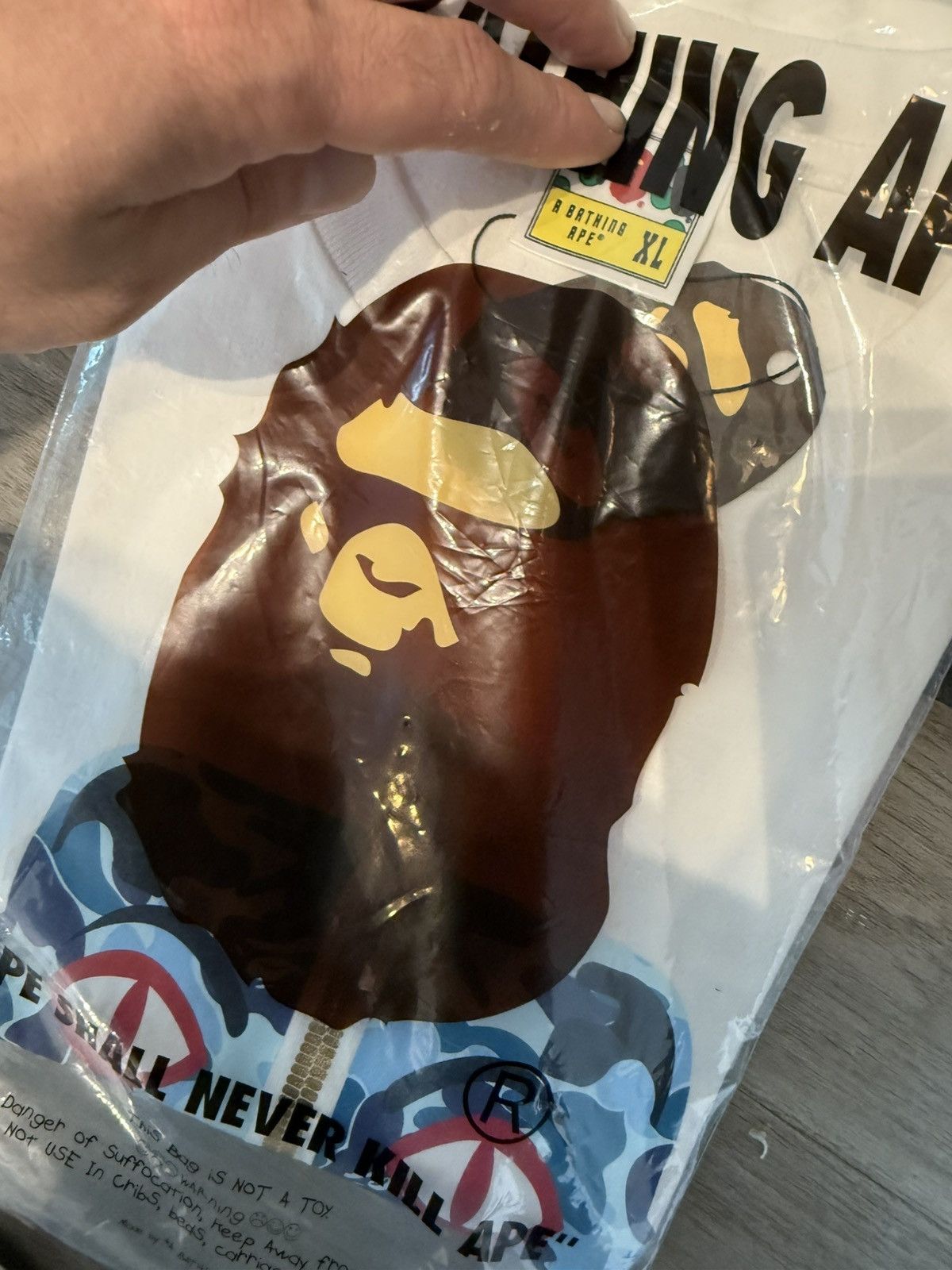 Bape Bape tiger abc camo tee Size US XL / EU 56 / 4 - 7 Thumbnail