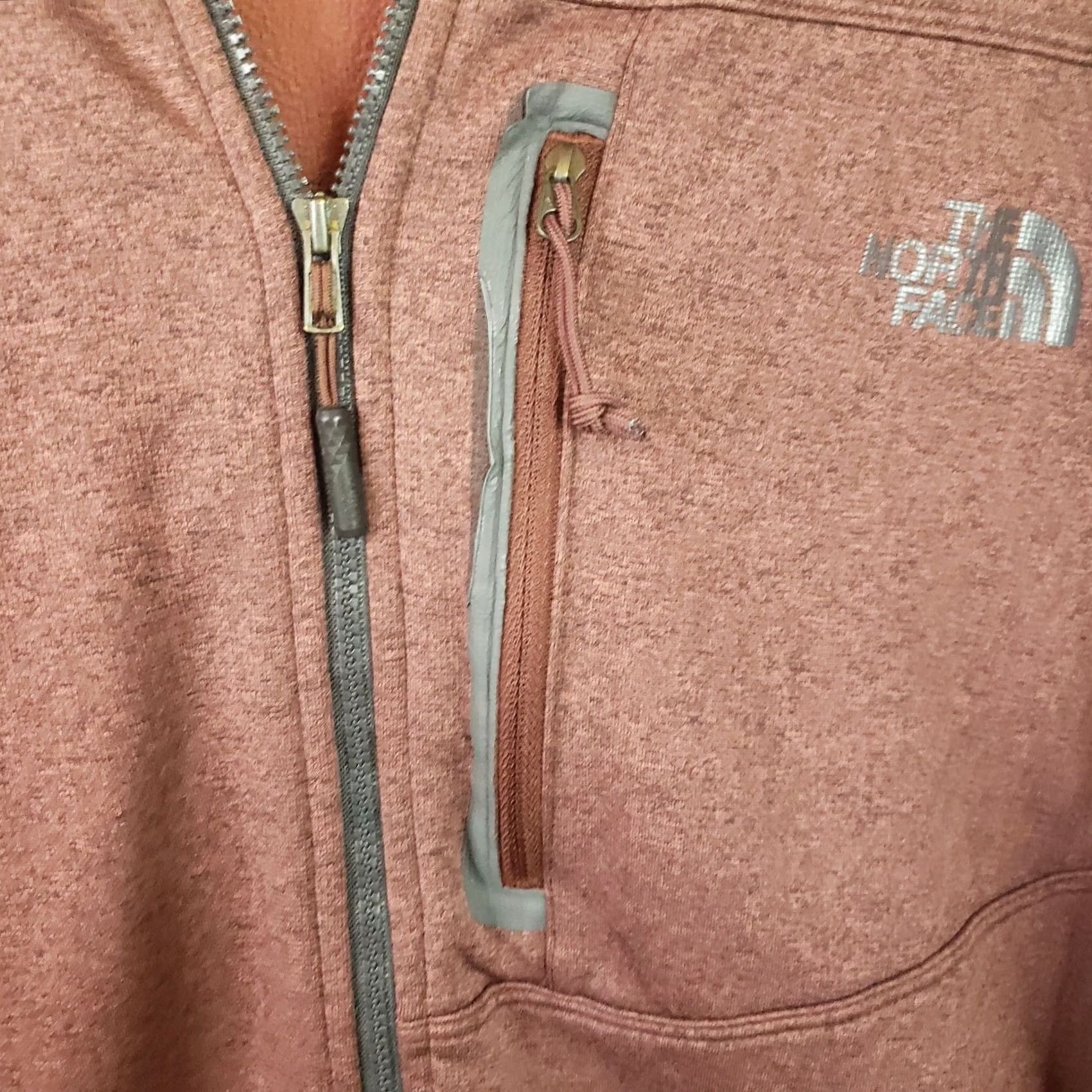 The North Face The North Face Jacket Mens XL Brown Men Full Zip Polyester With Fleece Interior Size US XL / EU 56 / 4 - 7 Thumbnail