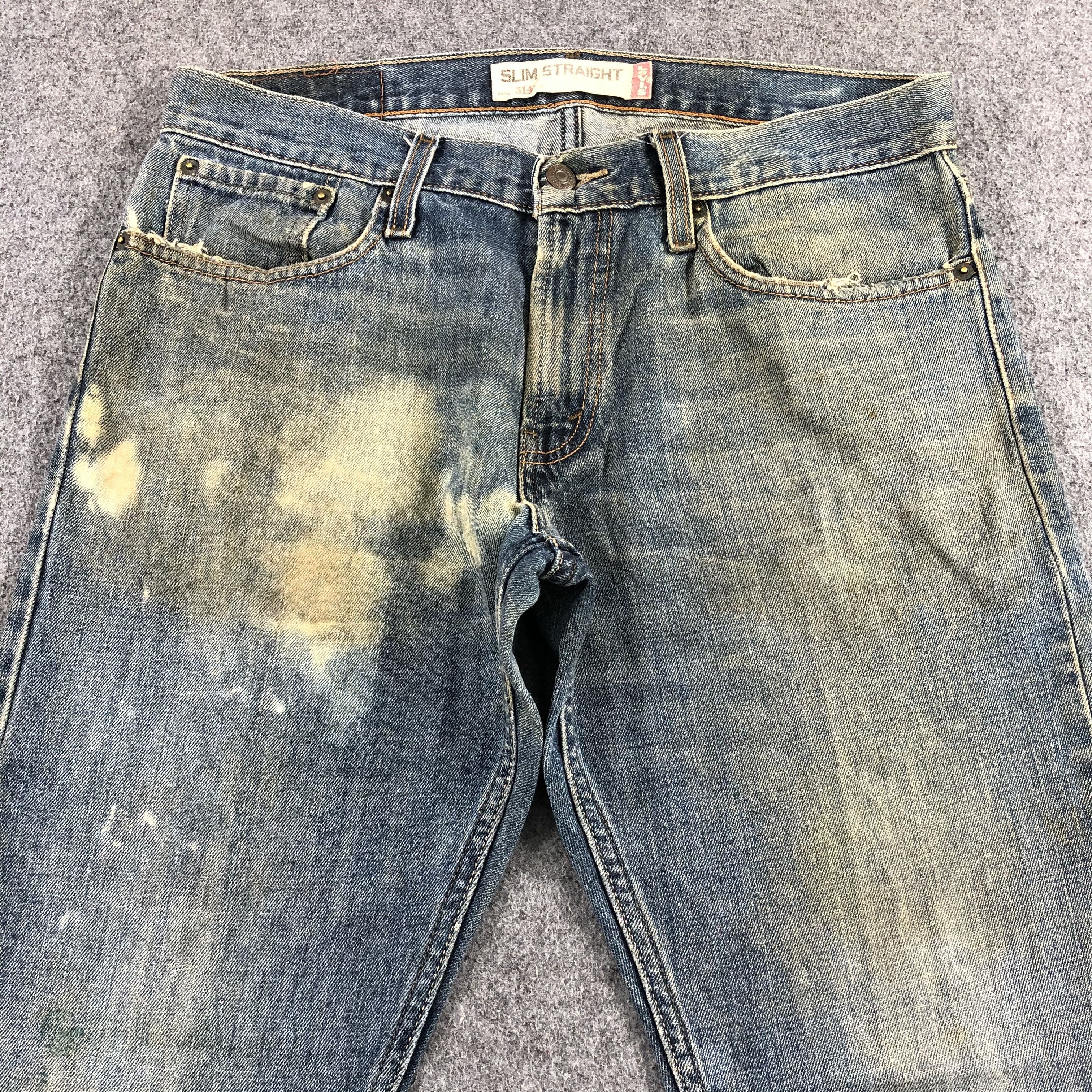 Levi's Vintage Levis 514 Earth Tone Jeans-J1675 Size US 33 - 3 Thumbnail