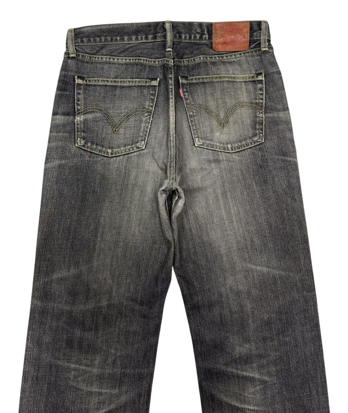 Levi's Vintage Clothing Vintage Levis 502 Rusty Black Baggy Jeans Distressed Denim Size US 34 / EU 50 - 8 Thumbnail