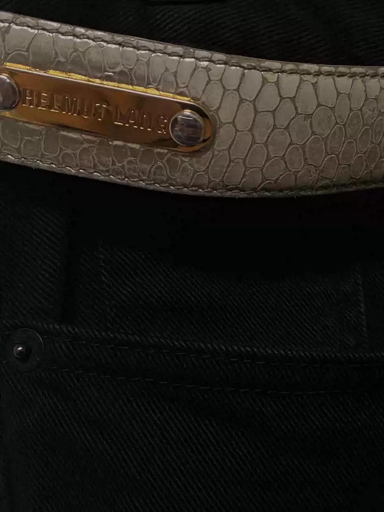 Helmut Lang Helmut Lang Snake belt -2507 Size ONE SIZE - 5 Thumbnail