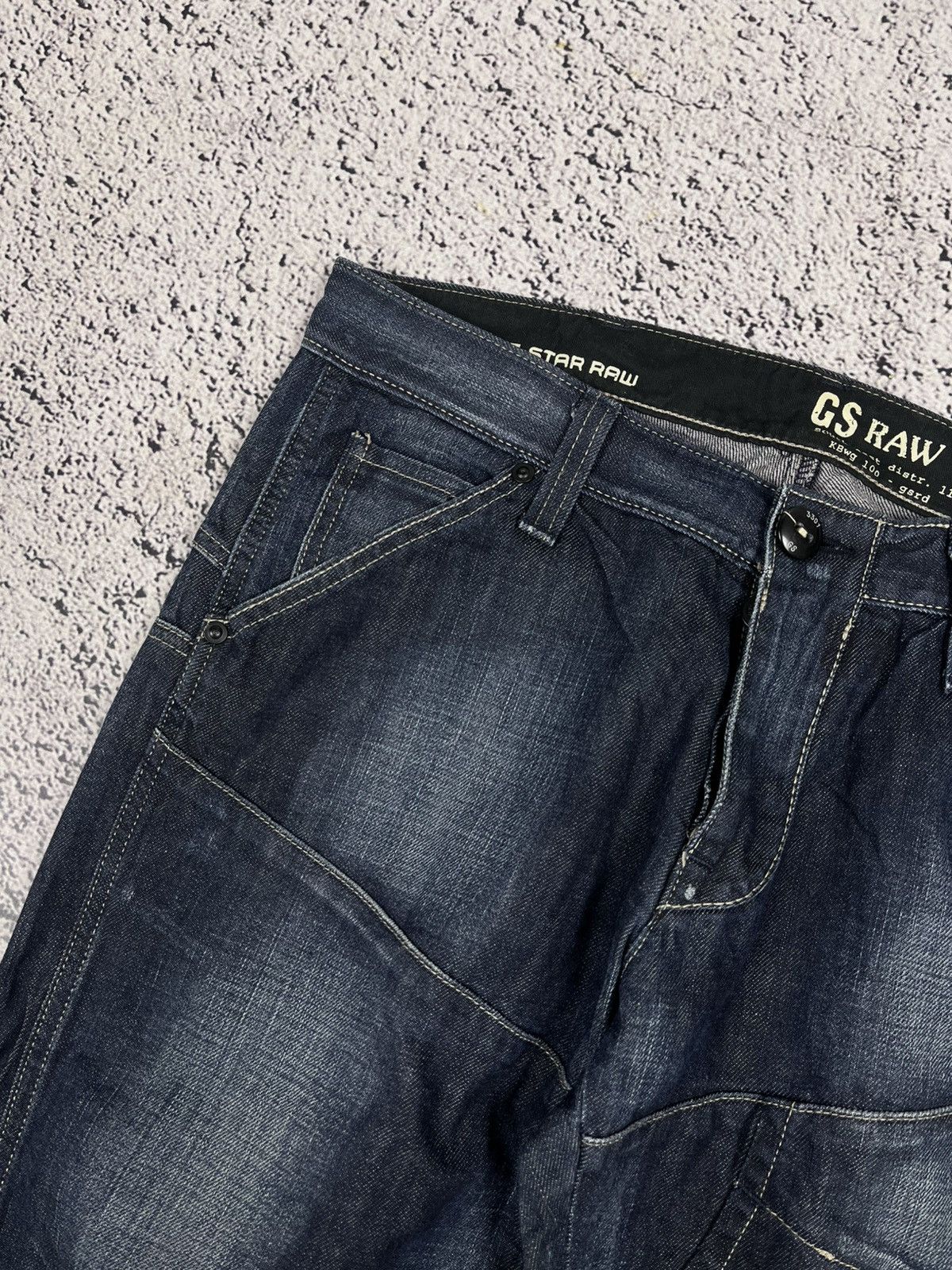 G-Star Vintage Japanese G Star Double Knee Jeans Pants Workwear Size US 34 / EU 50 - 4 Thumbnail