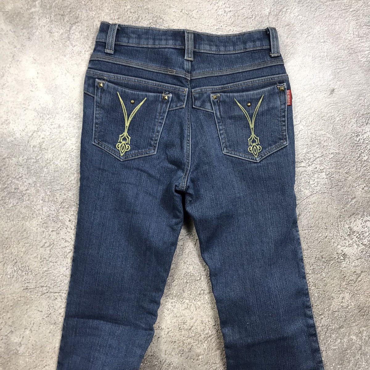 Vintage Vintage Y2K Baggy Wide Leg Distressed Jeans Grunge Logo 27 Size 27" / US 4 / IT 40 - 5 Thumbnail