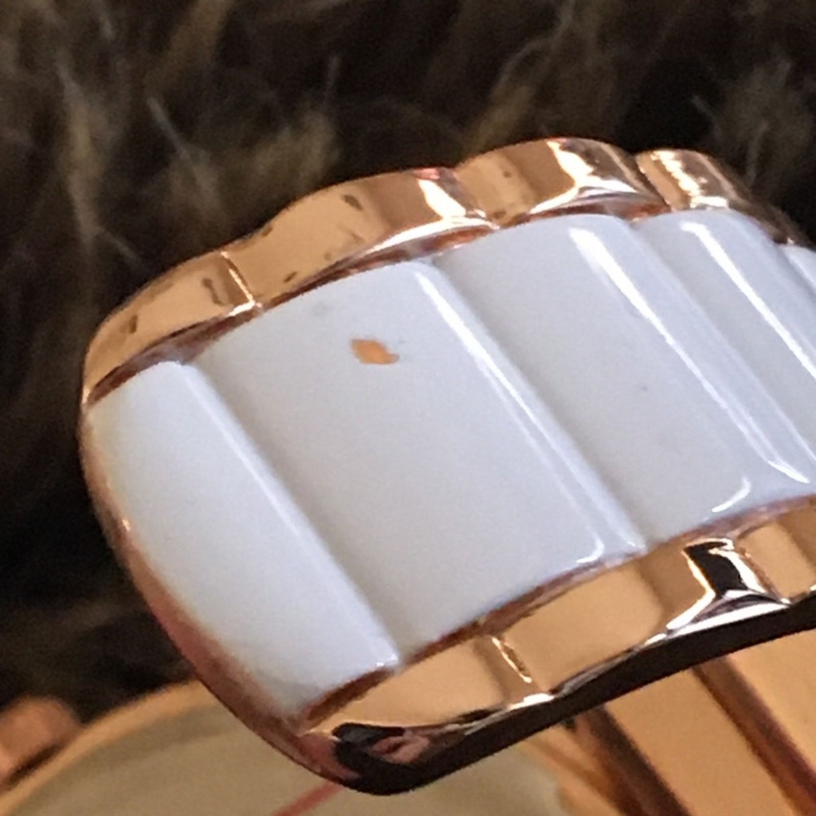 Other Ladies rose gold tone rhinestone cuff watch Size ONE SIZE - 8 Thumbnail