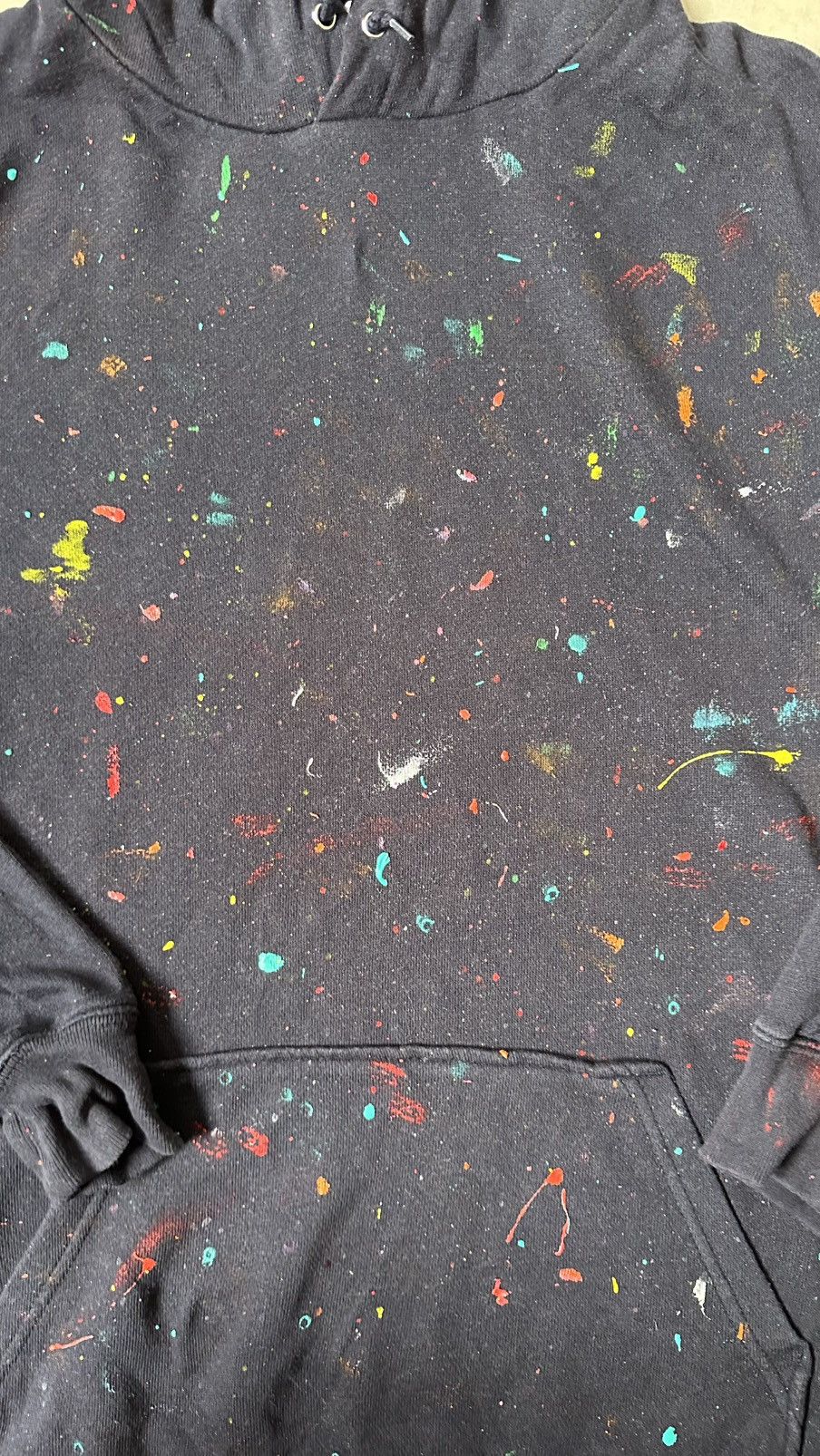 Vintage VINTAGE PAINT SPLASH HOODIE Size US XL / EU 56 / 4 - 2 Thumbnail