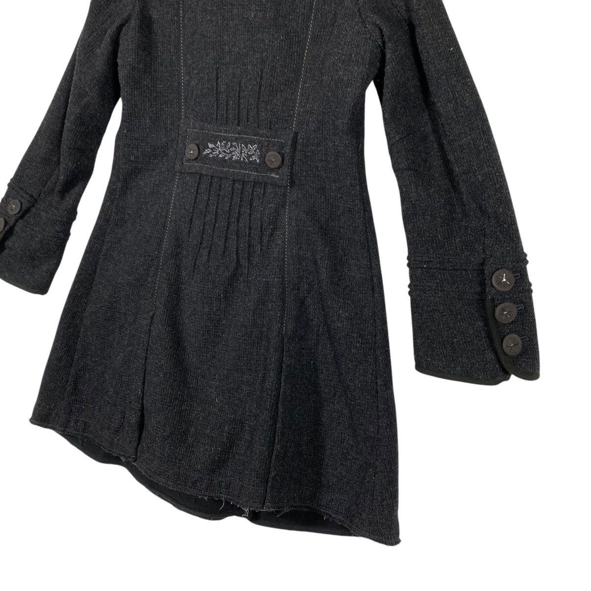 Marithe + Francois Girbaud × Vintage Vintage Marithe Francois Girbaud Wool Long Jacket S Size Size S / US 4 / IT 40 - 14 Thumbnail