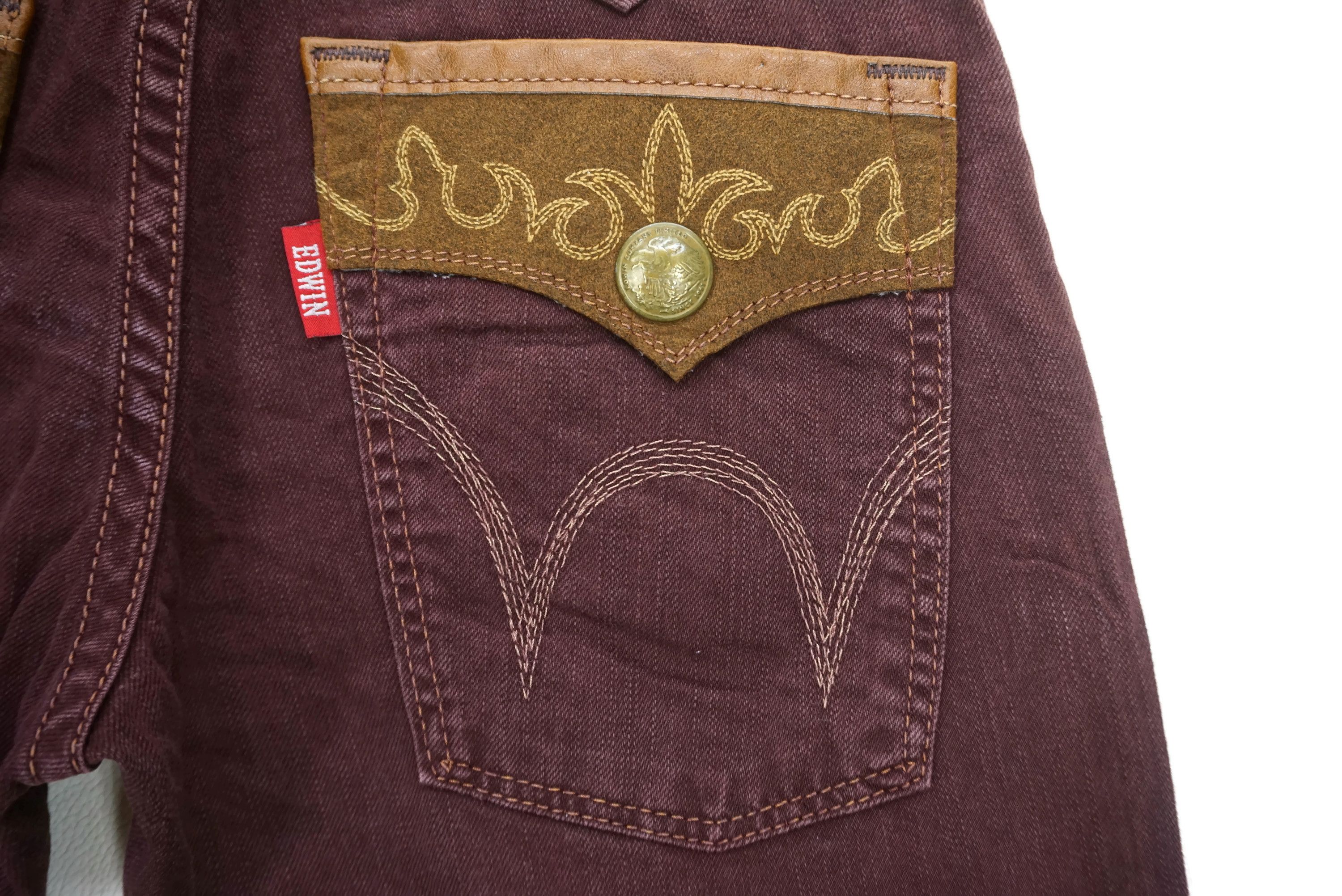 Japanese Brand Edwin Jeans Size 28 fit W31xL34.5 XVS403 Exclusive Vintage Size US 28 / EU 44 - 8 Thumbnail
