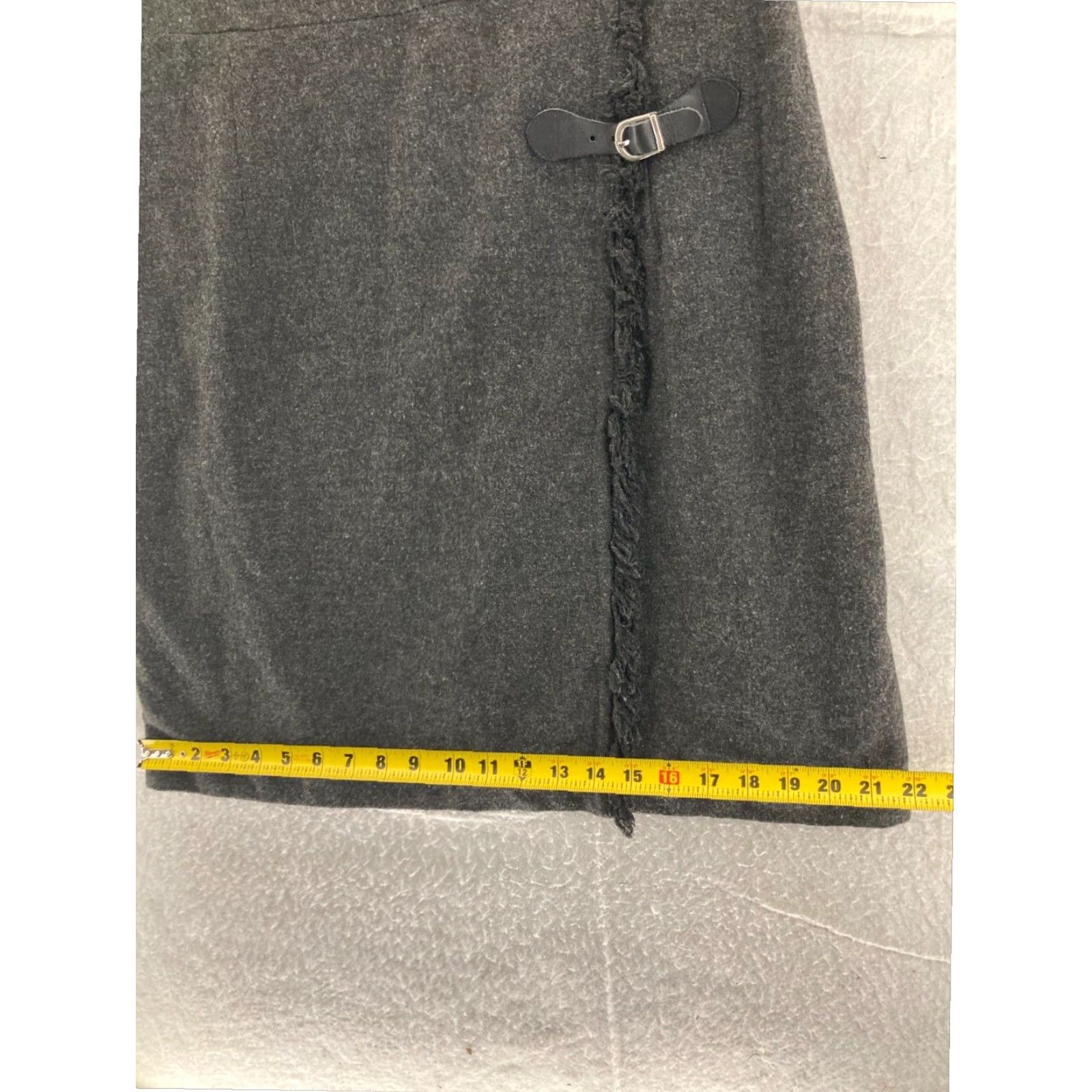 Eddie Bauer Eddie Bauer Women's Gray Wool Blend Petite Sleeveless Dress Size 10 Size L / US 10 / IT 46 - 4 Thumbnail