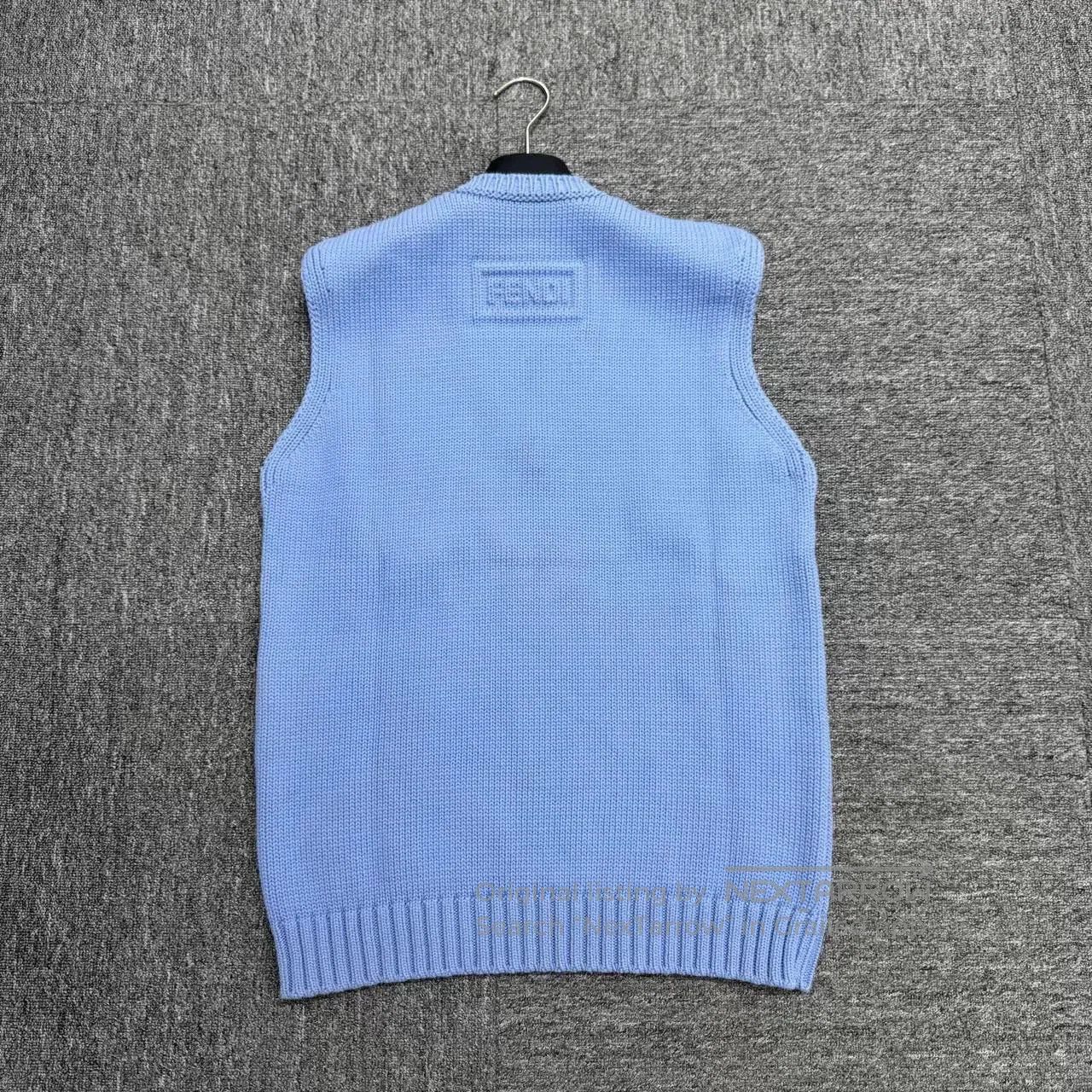 Fendi Fendi Solid Color Knit Vest. Size US L / EU 52-54 / 3 - 4 Thumbnail