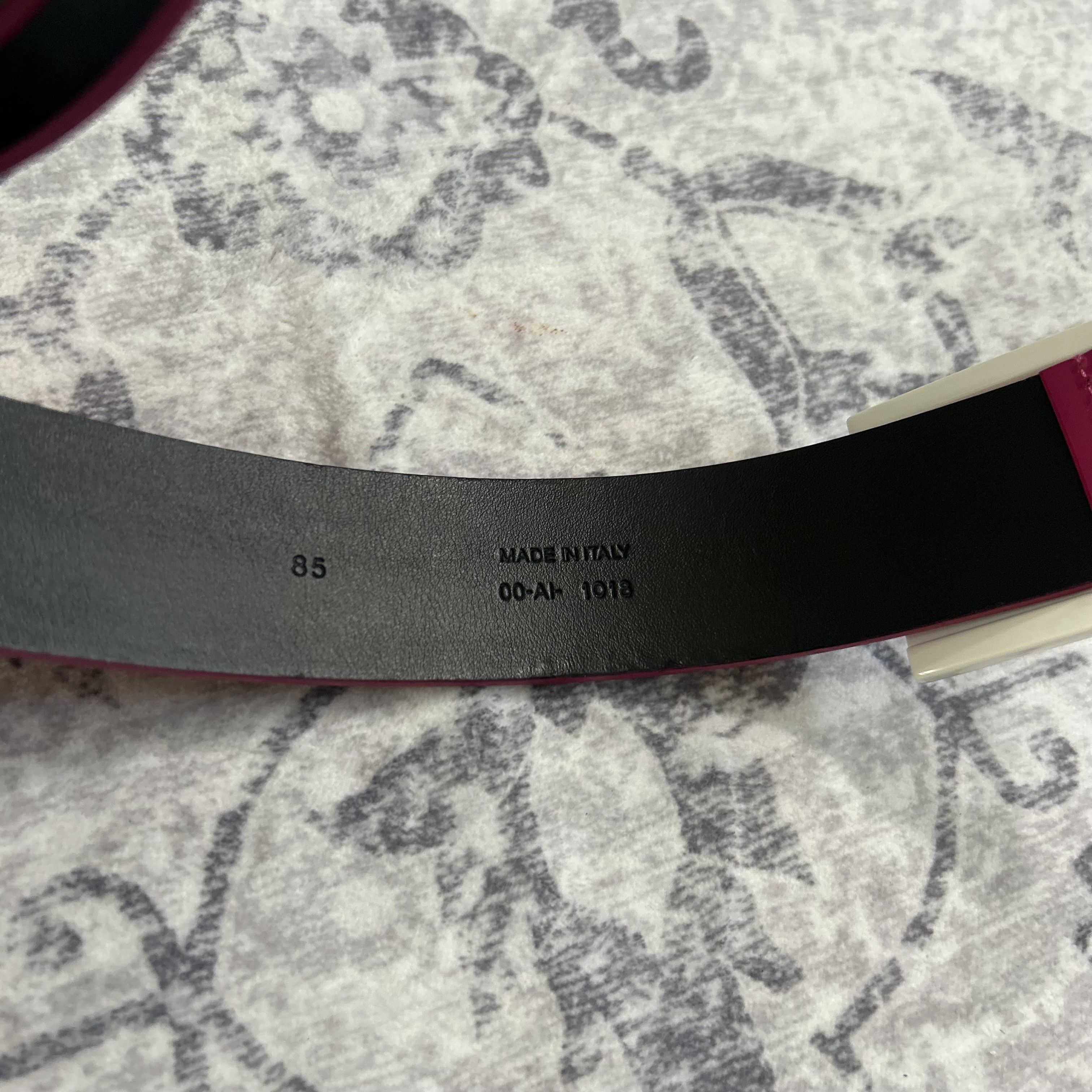 Dior Dior Homme SS09 Pink Belt Size ONE SIZE - 3 Thumbnail