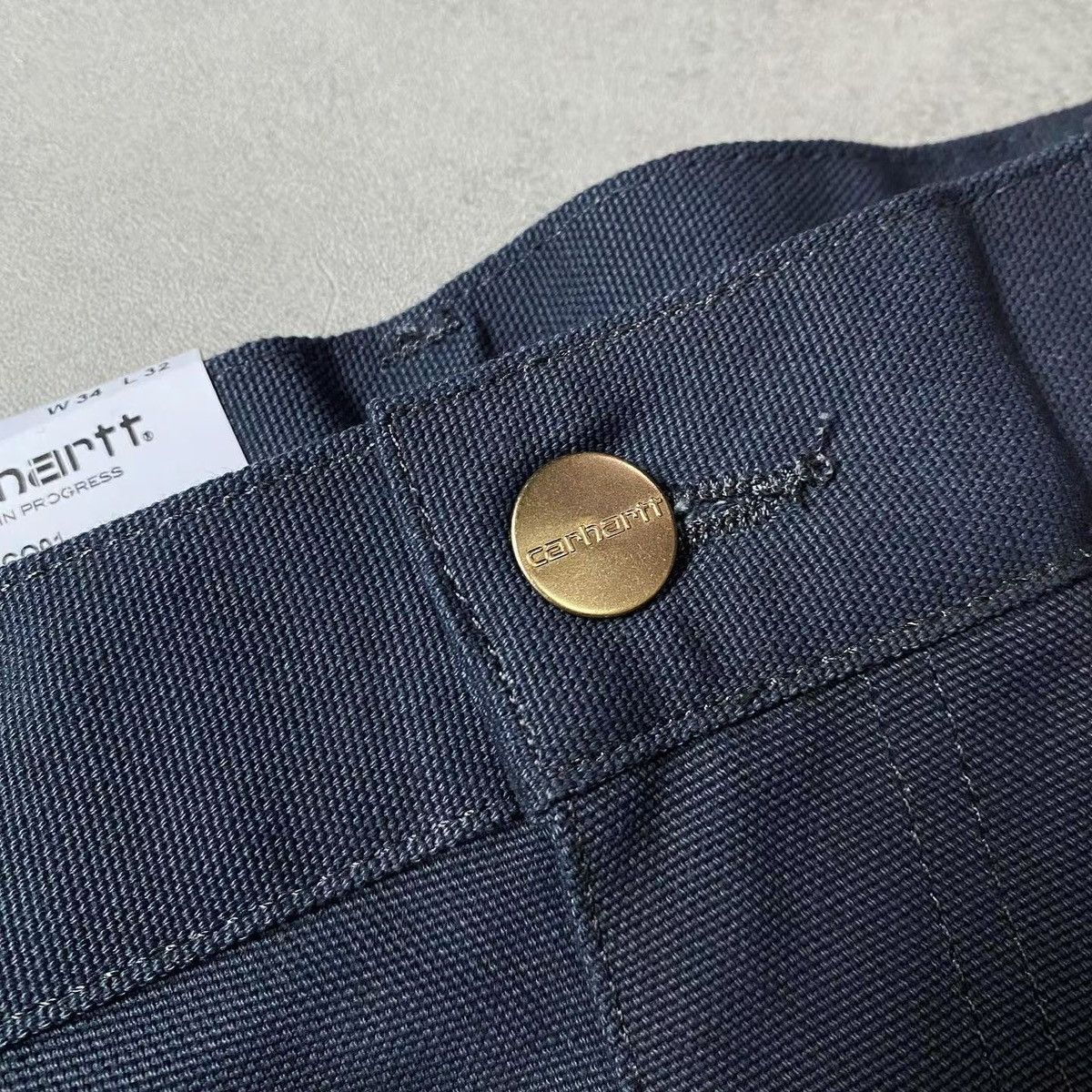 Carhartt Carhartt WIP Double Knee Pant Navy Size US 32 / EU 48 - 3 Thumbnail