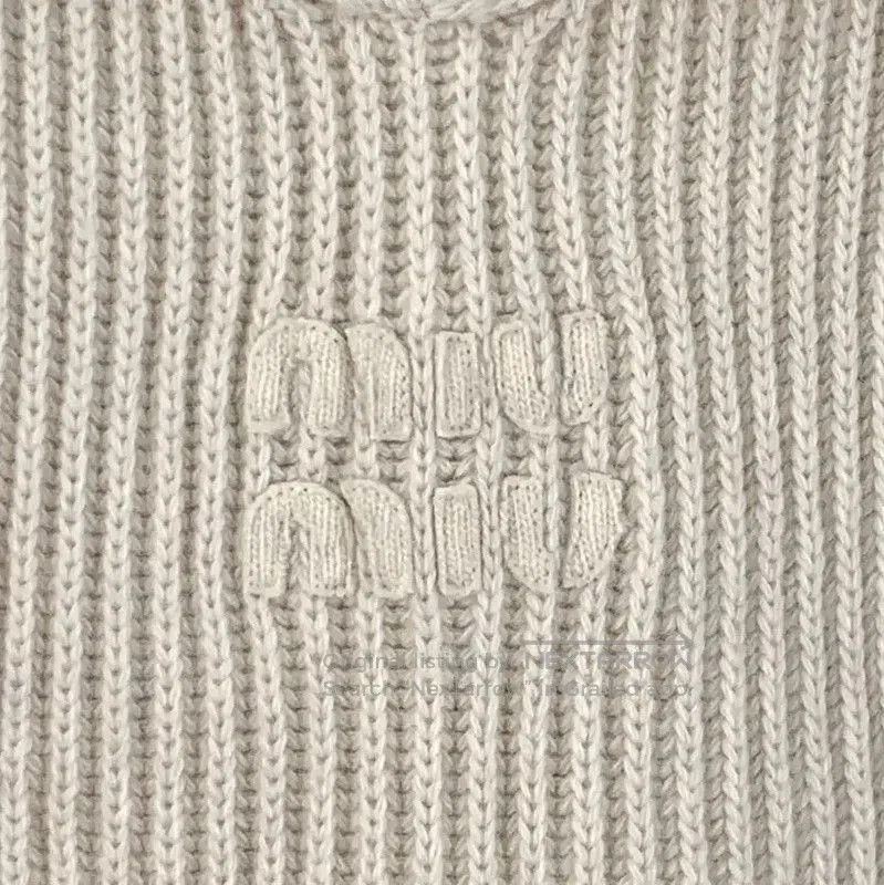 Miu Miu Miu Miu Light Brown Wool Pullover Sweater . Size XXS / US 00 / IT 34 - 4 Thumbnail