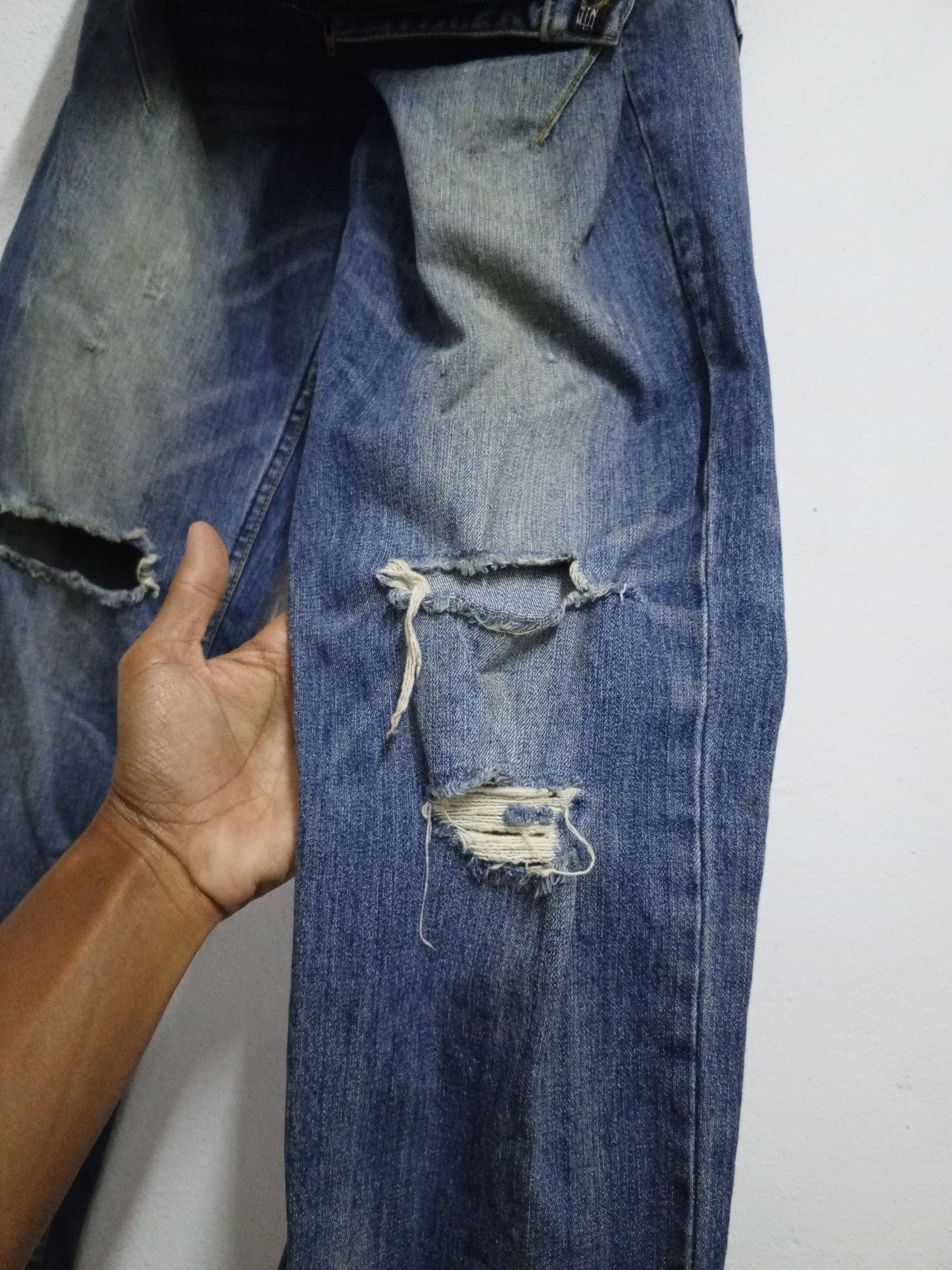 Number (N)ine {💥 rare 💥number(n)ine denim jeans Size US 32 / EU 48 - 11 Thumbnail