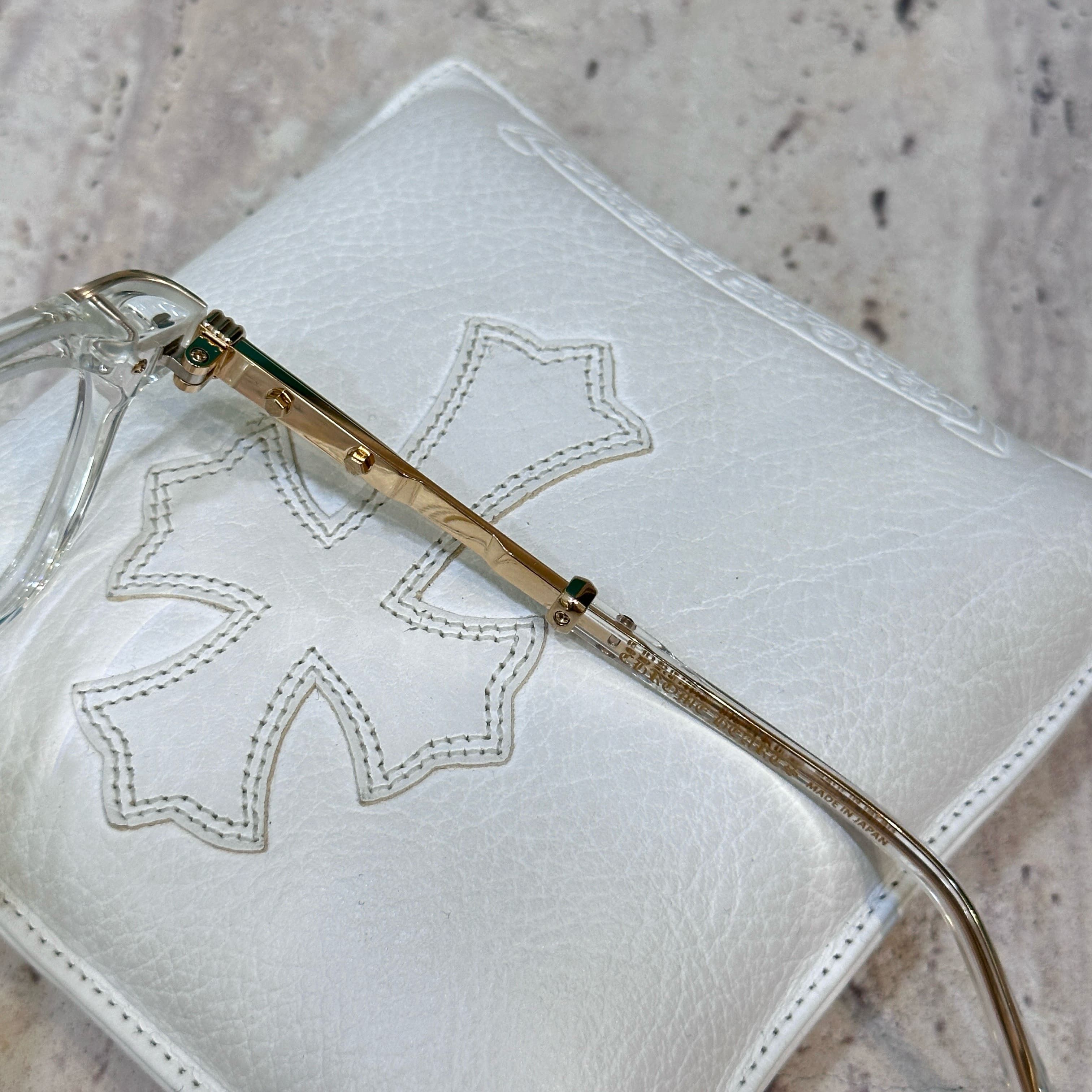 Chrome Hearts CHROME HEARTS TITANASLUVR CRYSTAL/GOLD PLATED- Size ONE SIZE - 5 Thumbnail