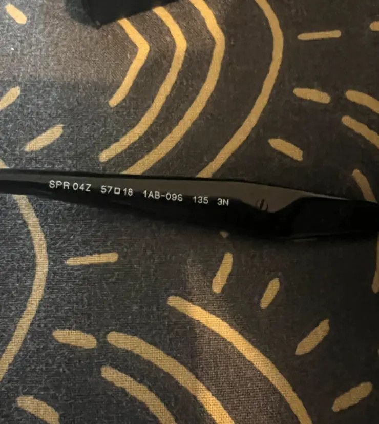Prada × Vintage PRADA Sunglasses Rectangle Wrap Shield Metal Symbole RI928 Size ONE SIZE - 4 Thumbnail