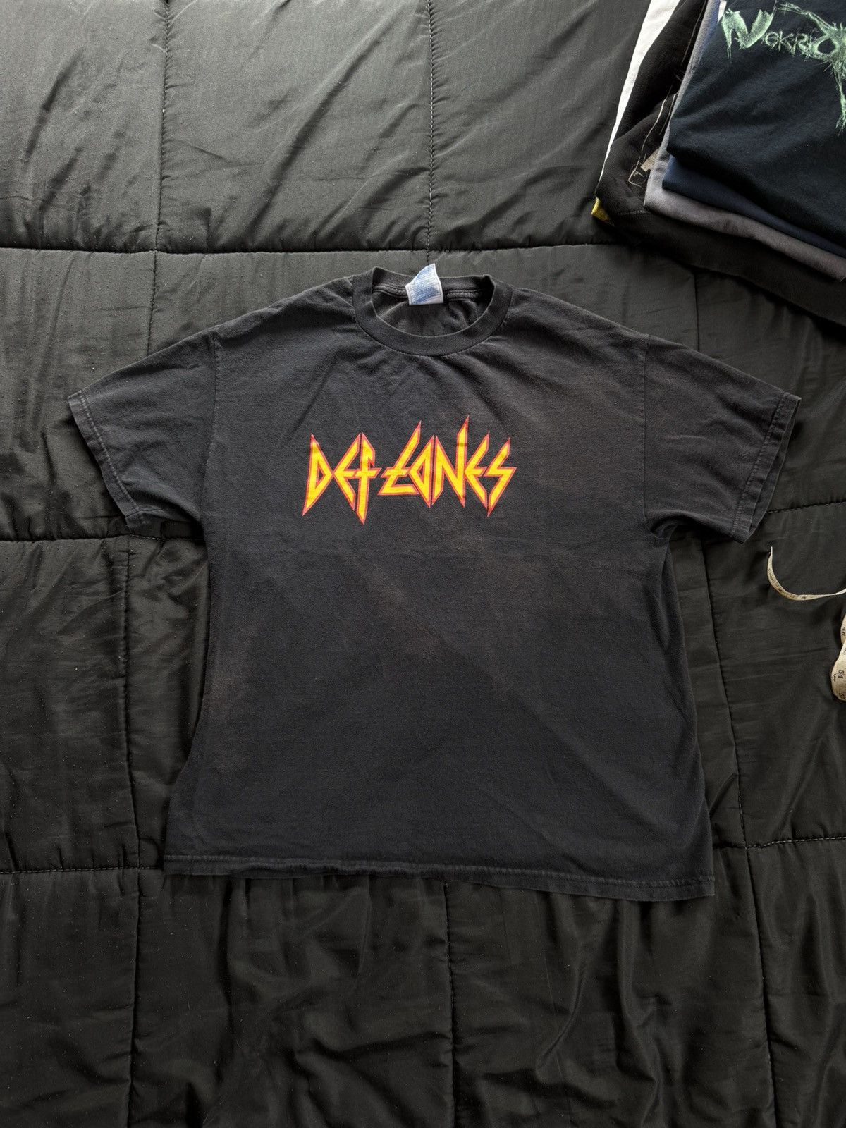 Vintage Vintage y2k Deftones Shirt (def leppard) Size US L / EU 52-54 / 3 - 2 Thumbnail