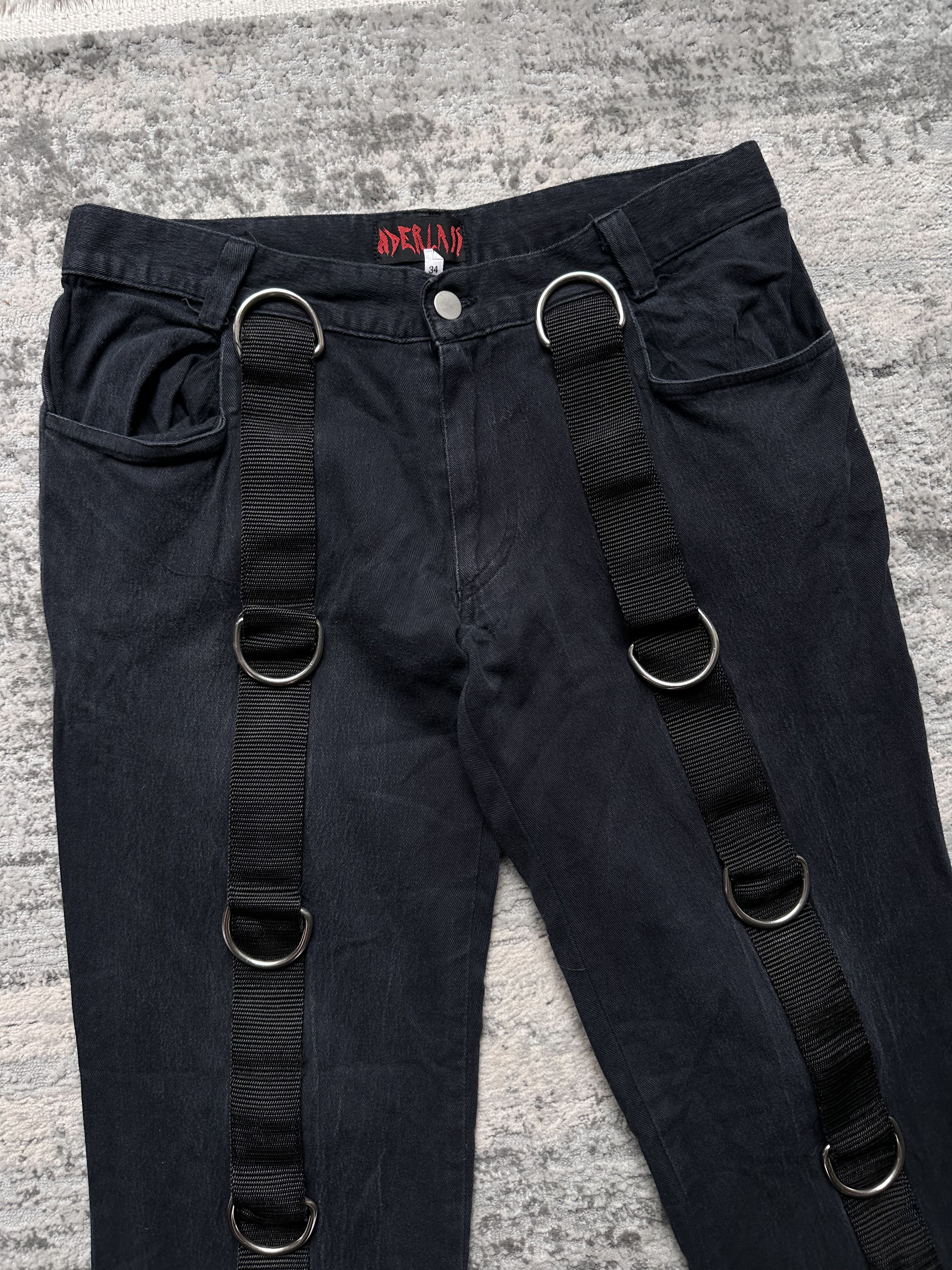 Other Vintage Aderlass Metal Bondage Jacket Denim Gothic Size US 34 / EU 50 - 4 Thumbnail