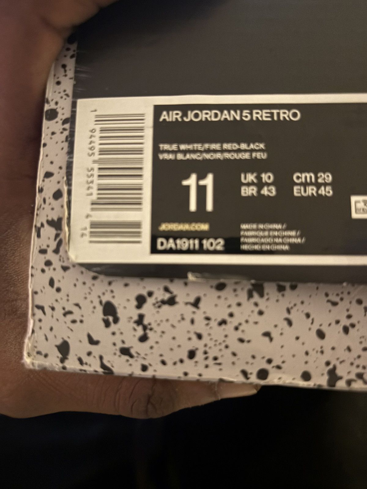 Jordan Brand Vintage nike air jordan 5 retros (true white) silver tounge Size US 11 / EU 44 - 7 Thumbnail