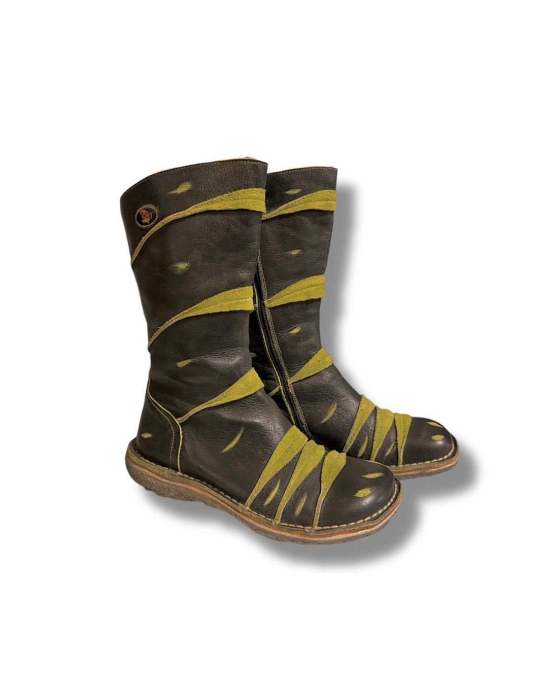 Other Ultra Rare EJECT Archive Vintage Leather Boots Size US 6.5 / IT 36.5 - 1 Thumbnail