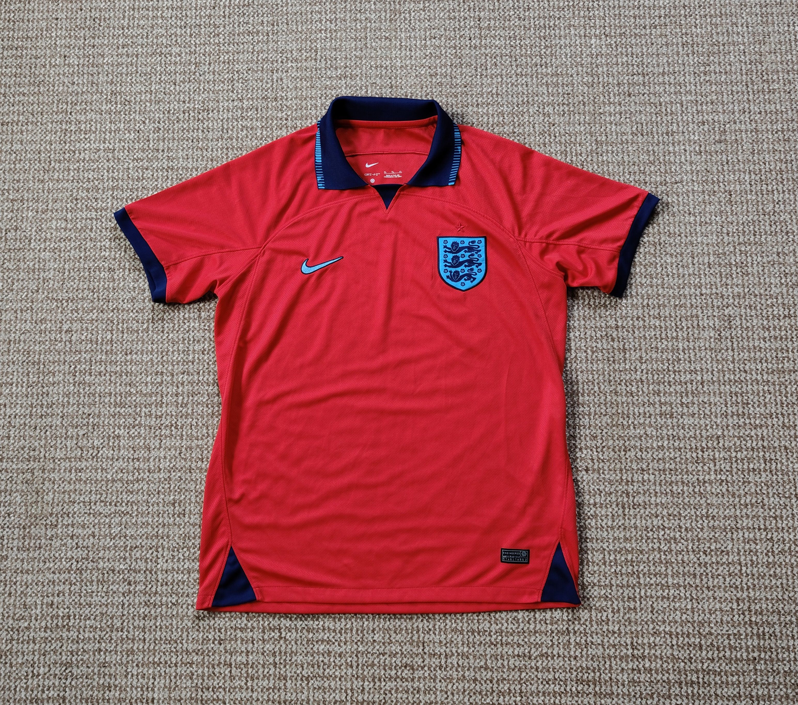 Nike Nike England National Team 2022 Football Soccer Jersey Away Size US XL / EU 56 / 4 - 1 Thumbnail