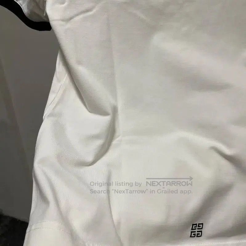 Givenchy Givenchy Women's White Cotton T-Shirt . Size L / US 10 / IT 46 - 4 Thumbnail