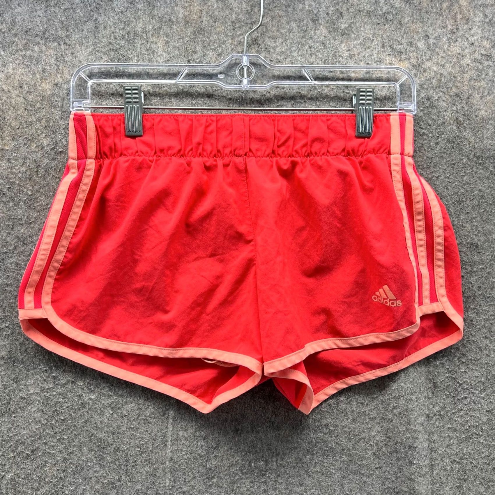 Adidas Adidas Shorts Women Medium Orange Pink Lined Polyester Tennis Activewear Beach 4 in Inseam Men? Size 32" / US 10 / IT 46 - 2 Thumbnail