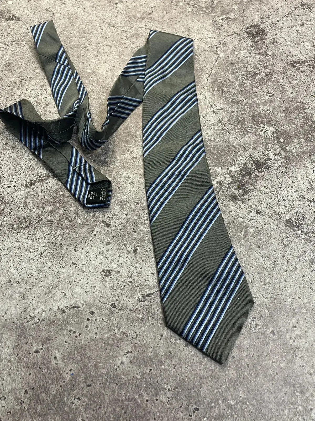 Valentino × Vintage Valentino Vintage Stripped Tie Size ONE SIZE - 1 Thumbnail