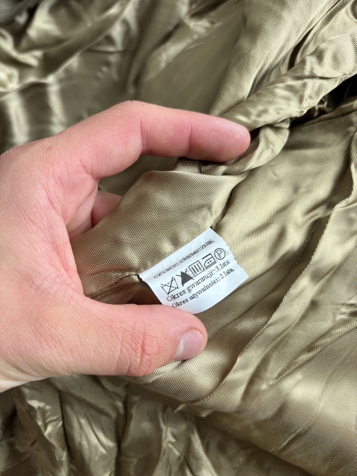 Other BOXY Vintage Military Jacket Cropped 90s Polizei Size US S / EU 44-46 / 1 - 10 Thumbnail