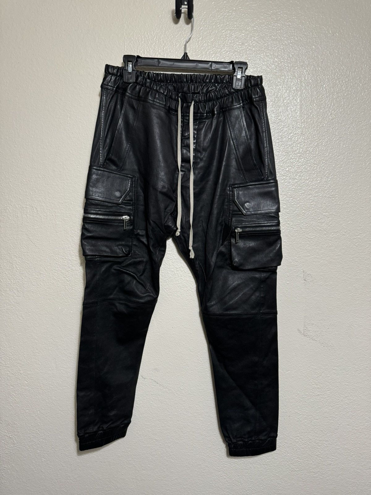 Rick Owens Rick Owens Leather Mastadon Size US 31 - 1 Thumbnail