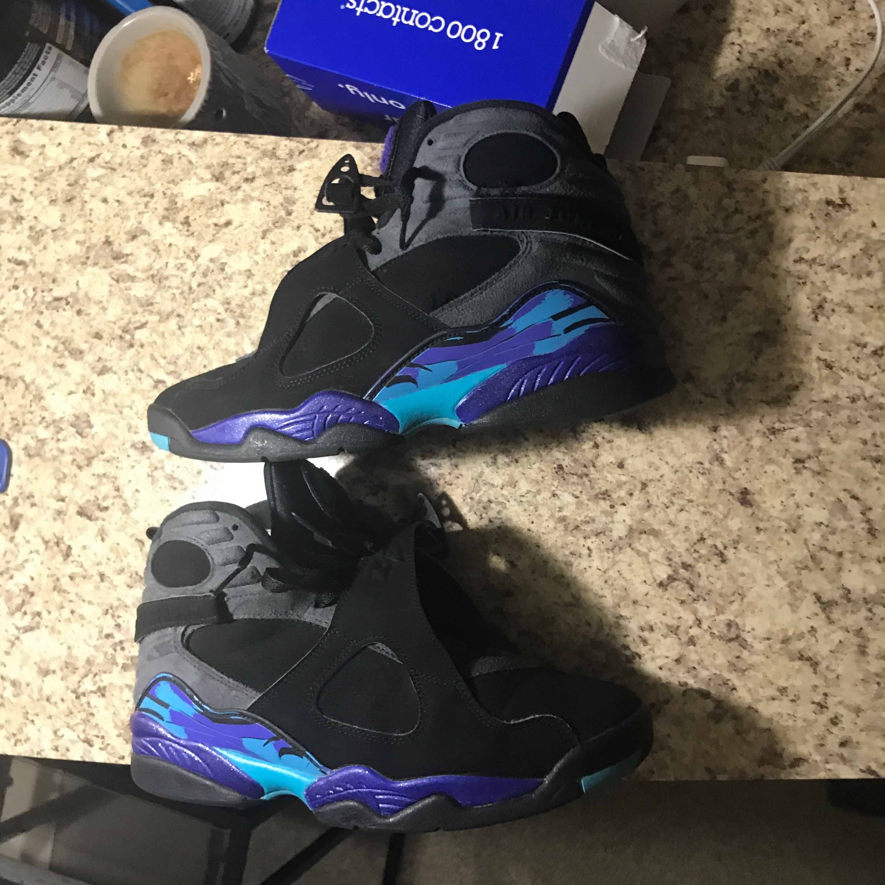 Jordan Brand Air Jordan 8 Retro Aqua 2015 Size US 9.5 / EU 42-43 - 1 Thumbnail