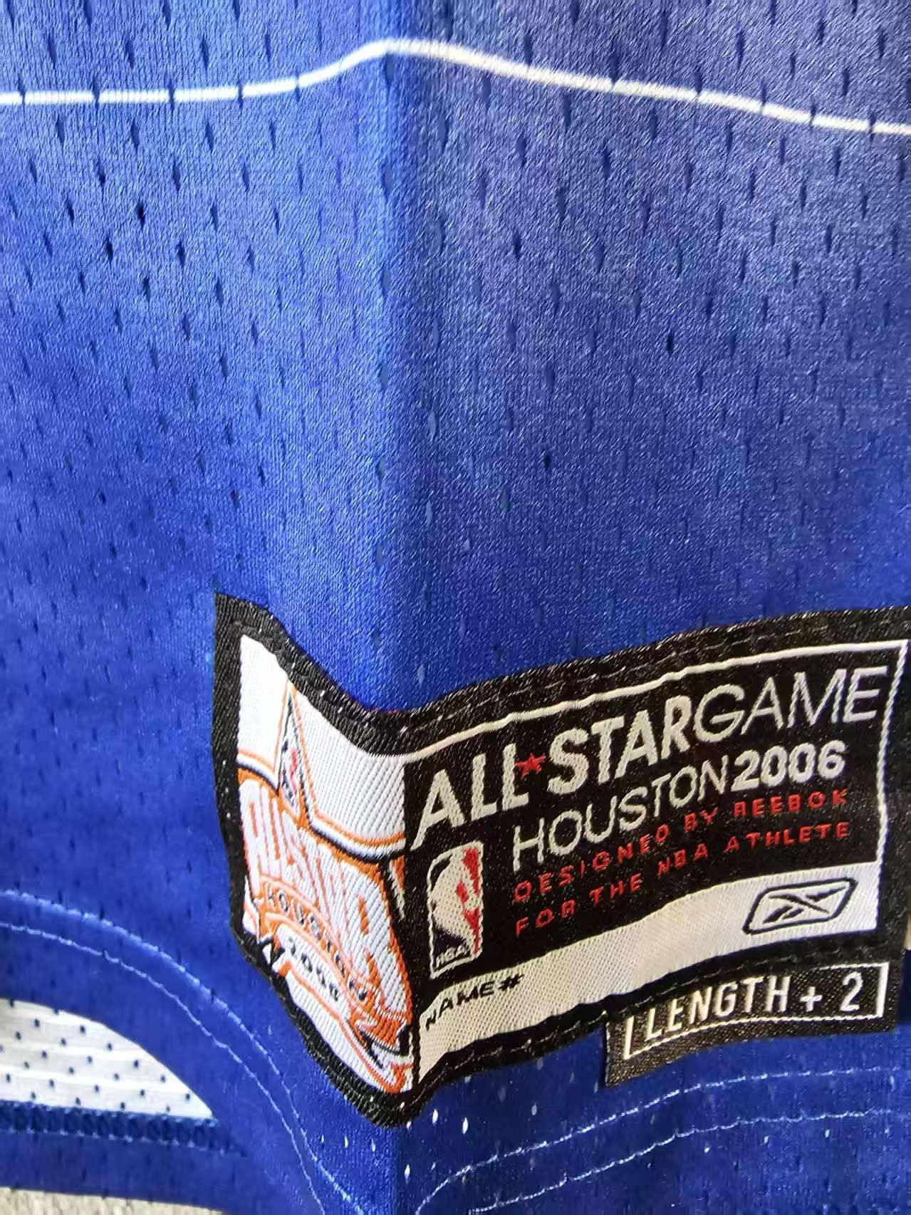 NBA 2006 NBA All Star #3 Dwyane Wade Jersey Double Stitched Size US M / EU 48-50 / 2 - 5 Thumbnail