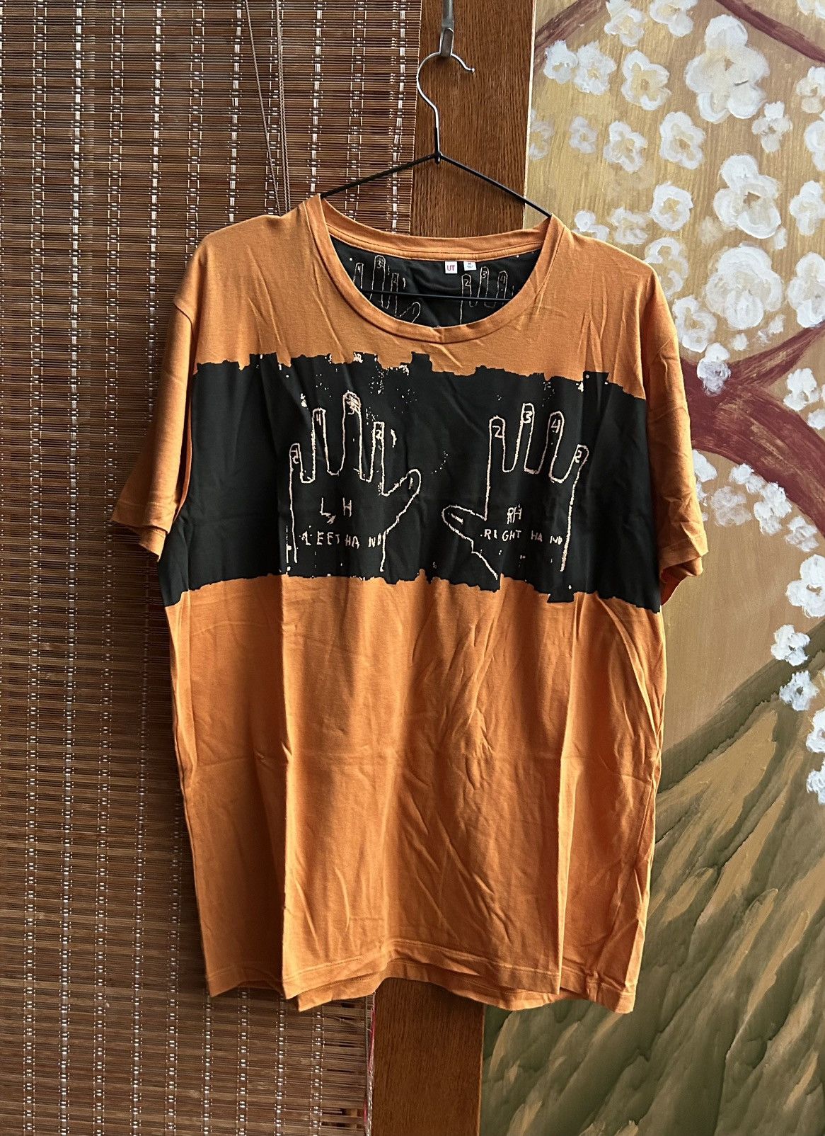 Jean-Michel Basquiat × Uniqlo × Vintage Vintage Uniqlo UT X Jean-Michel Basquiat Graphic Print Tee Size US M / EU 48-50 / 2 - 1 Thumbnail