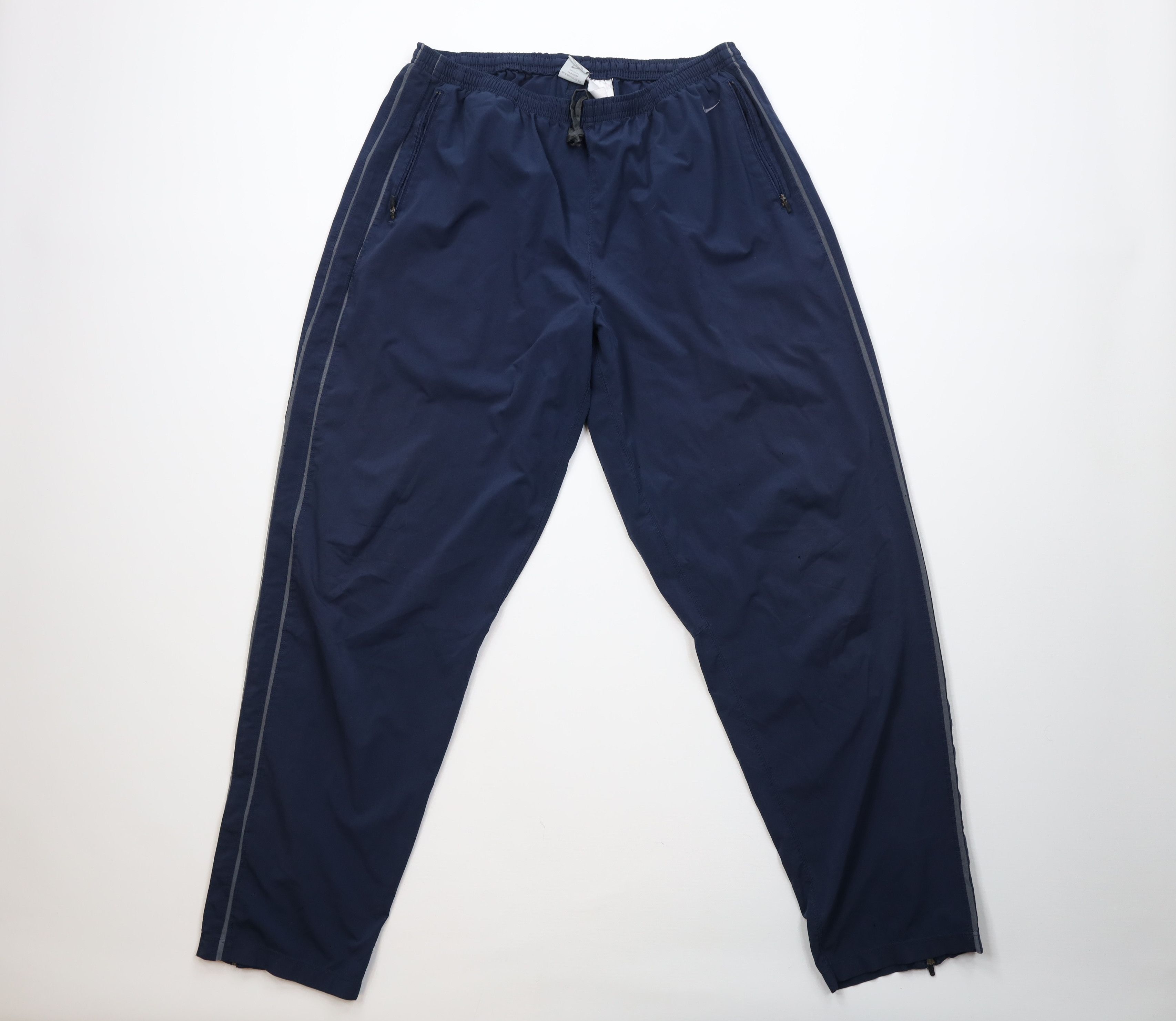 Nike Vintage Nike Scott Mini Swoosh Stretch Pants Navy Blue Size US 38 / EU 54 - 1 Thumbnail