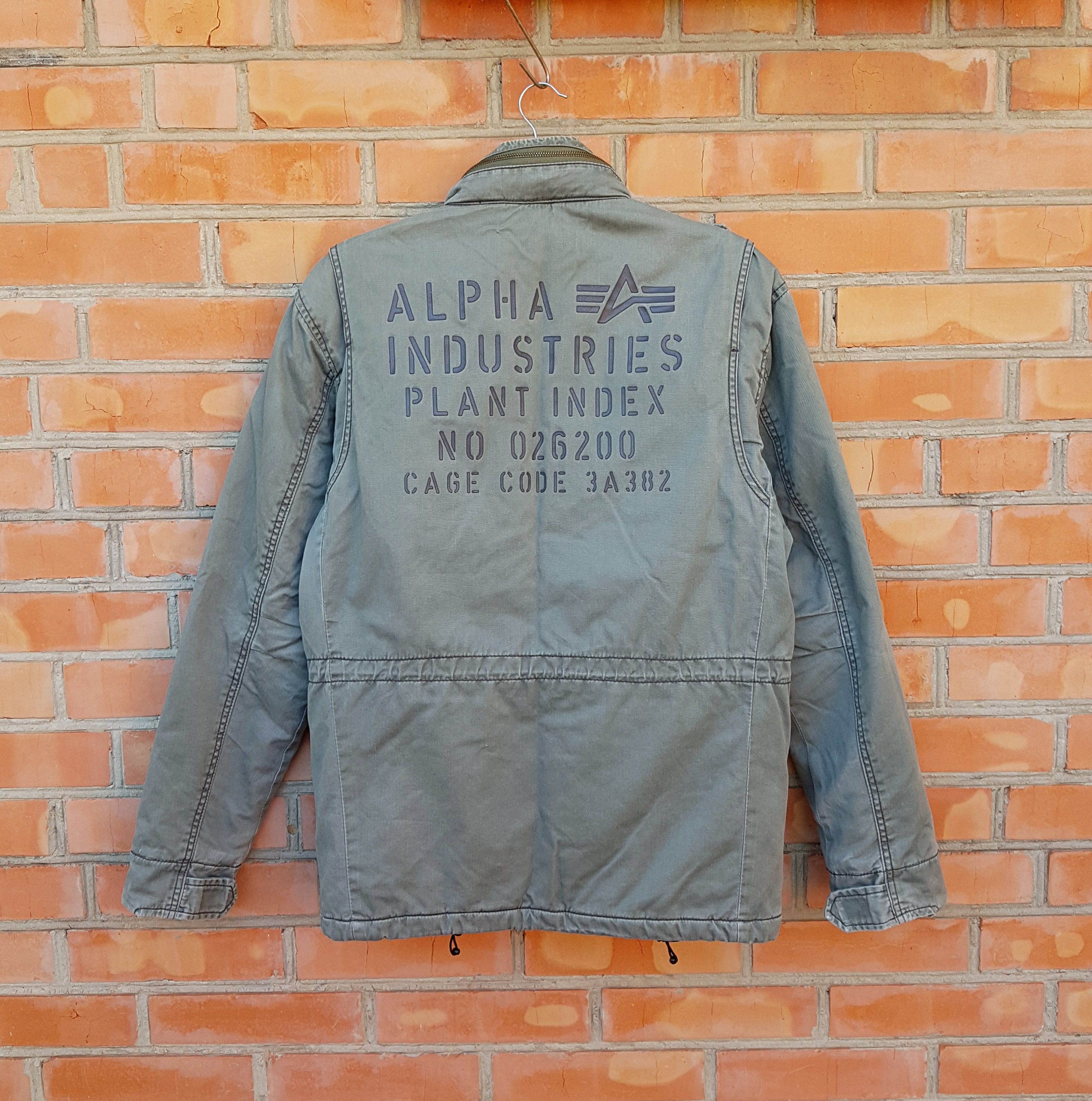 Alpha Industries Vintage Alpha Industries Plant Index Insulated Field Jacket Size US M / EU 48-50 / 2 - 2 Thumbnail