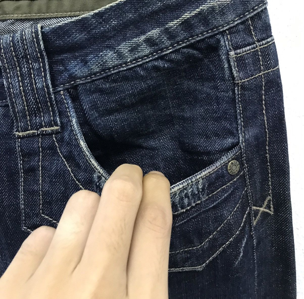 Nine Lives × Vintage Vintage Nine Lives Denim Pants Size US 33 - 8 Thumbnail