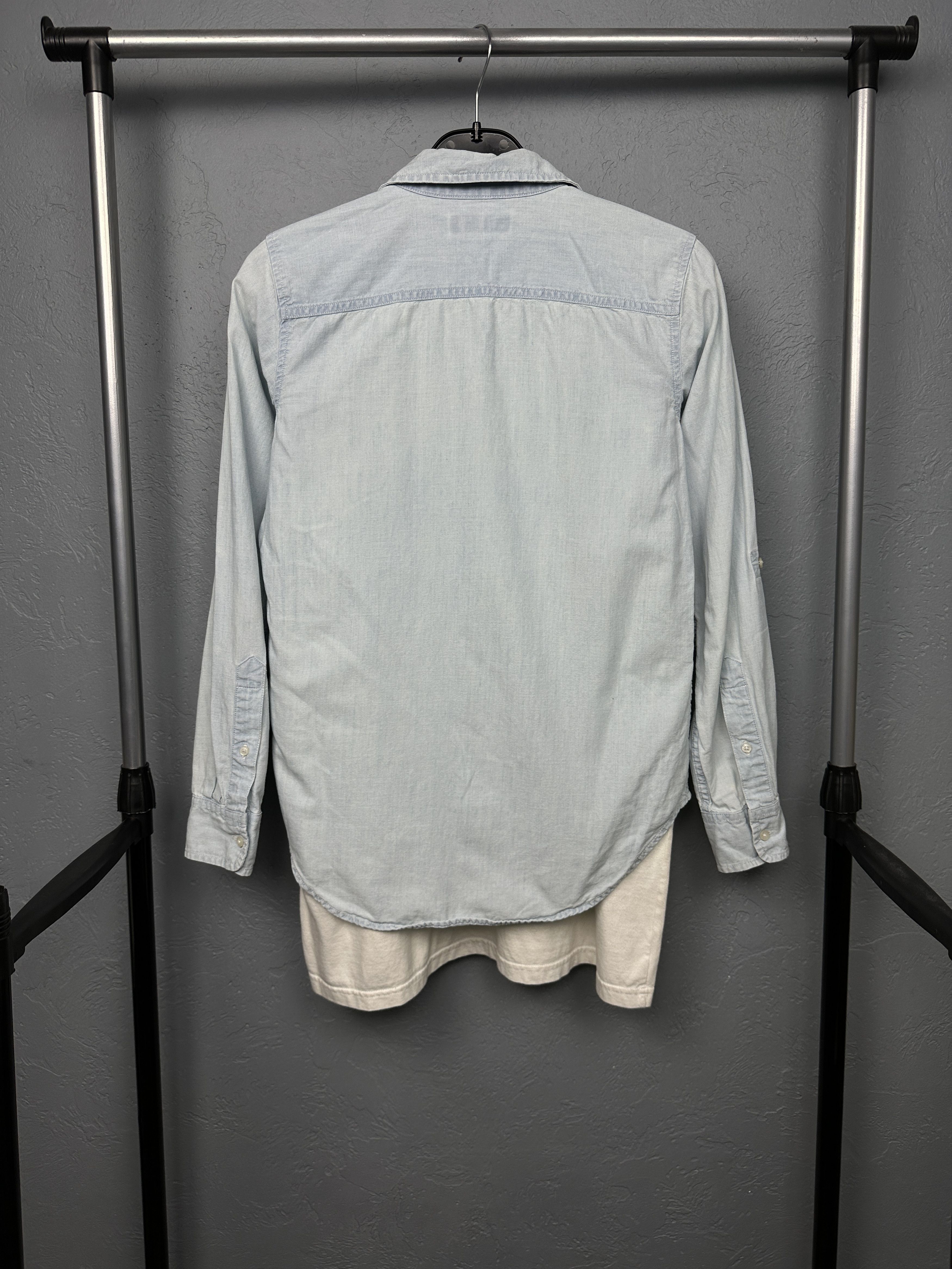 Polo Ralph Lauren Polo Ralph Lauren Black Label Womens Denim Shirt Size XS / US 0-2 / IT 36-38 - 7 Thumbnail