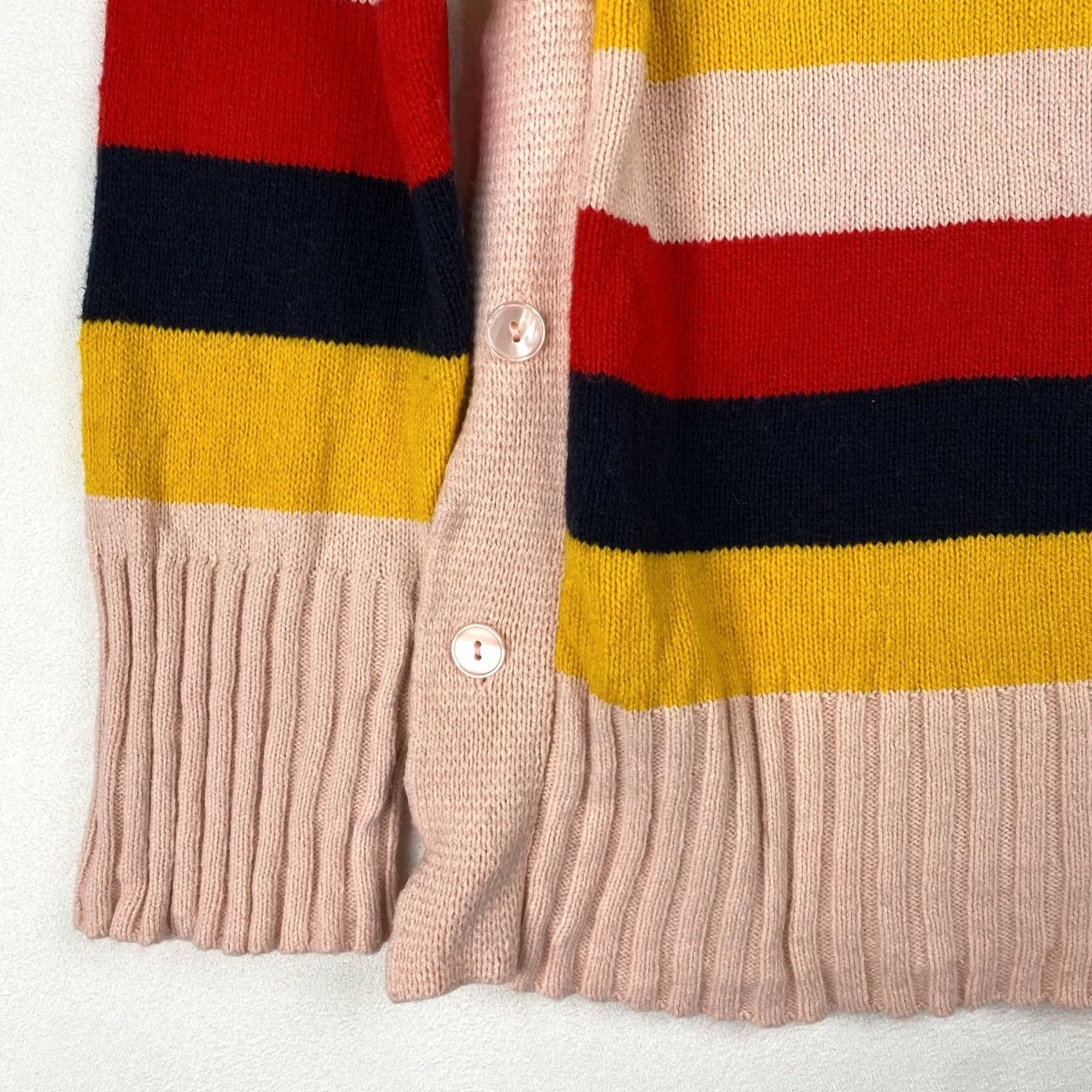 Nordstrom Nordstrom 1901 Women's Pullover Sweater Multicolor Striped Crew Neck Long Sleeve Size M Size M / US 6-8 / IT 42-44 - 6 Thumbnail