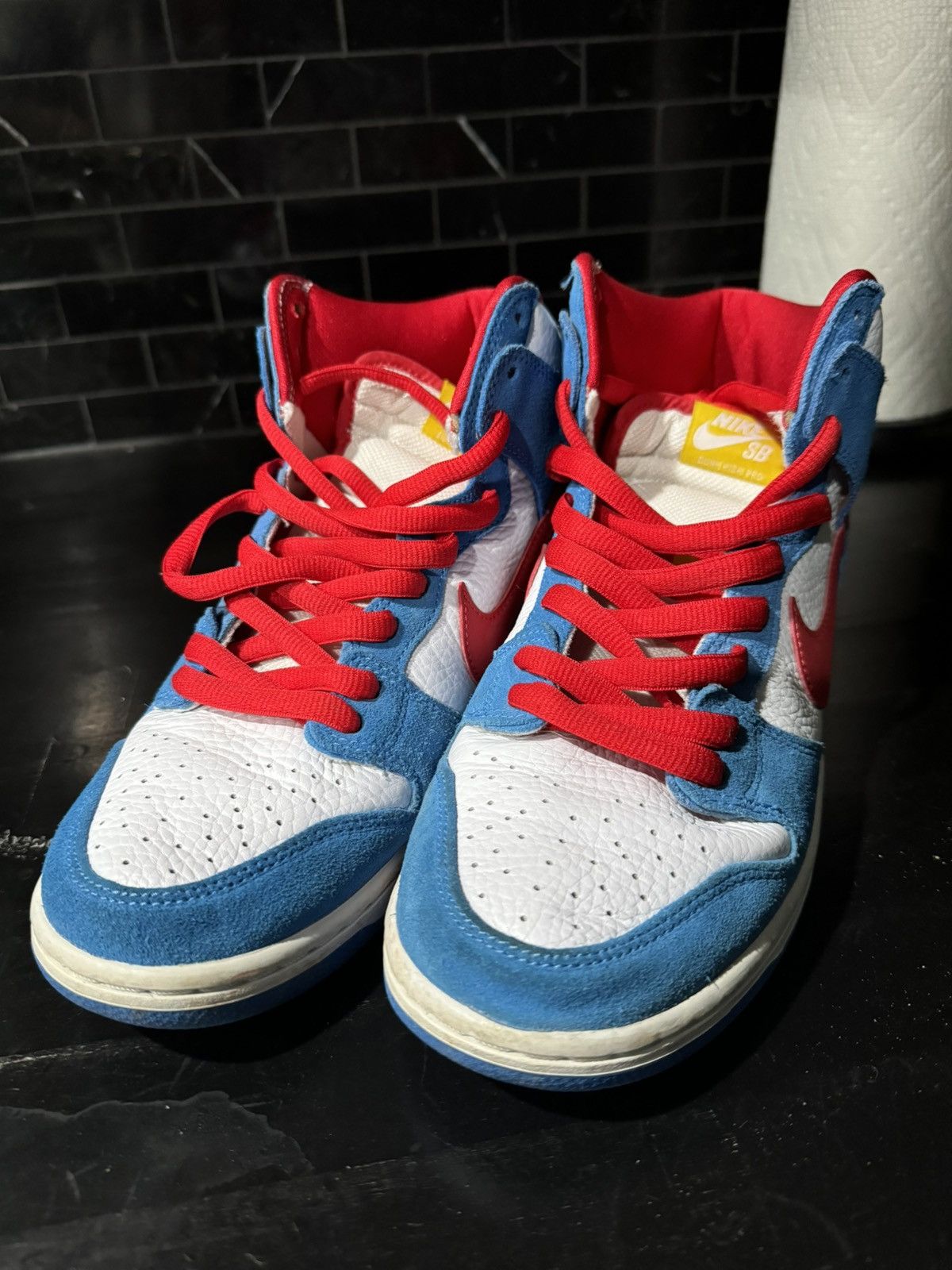 Nike Nike SB dunk high ‘Doraemon’ Size US 8.5 / EU 41-42 - 2 Thumbnail